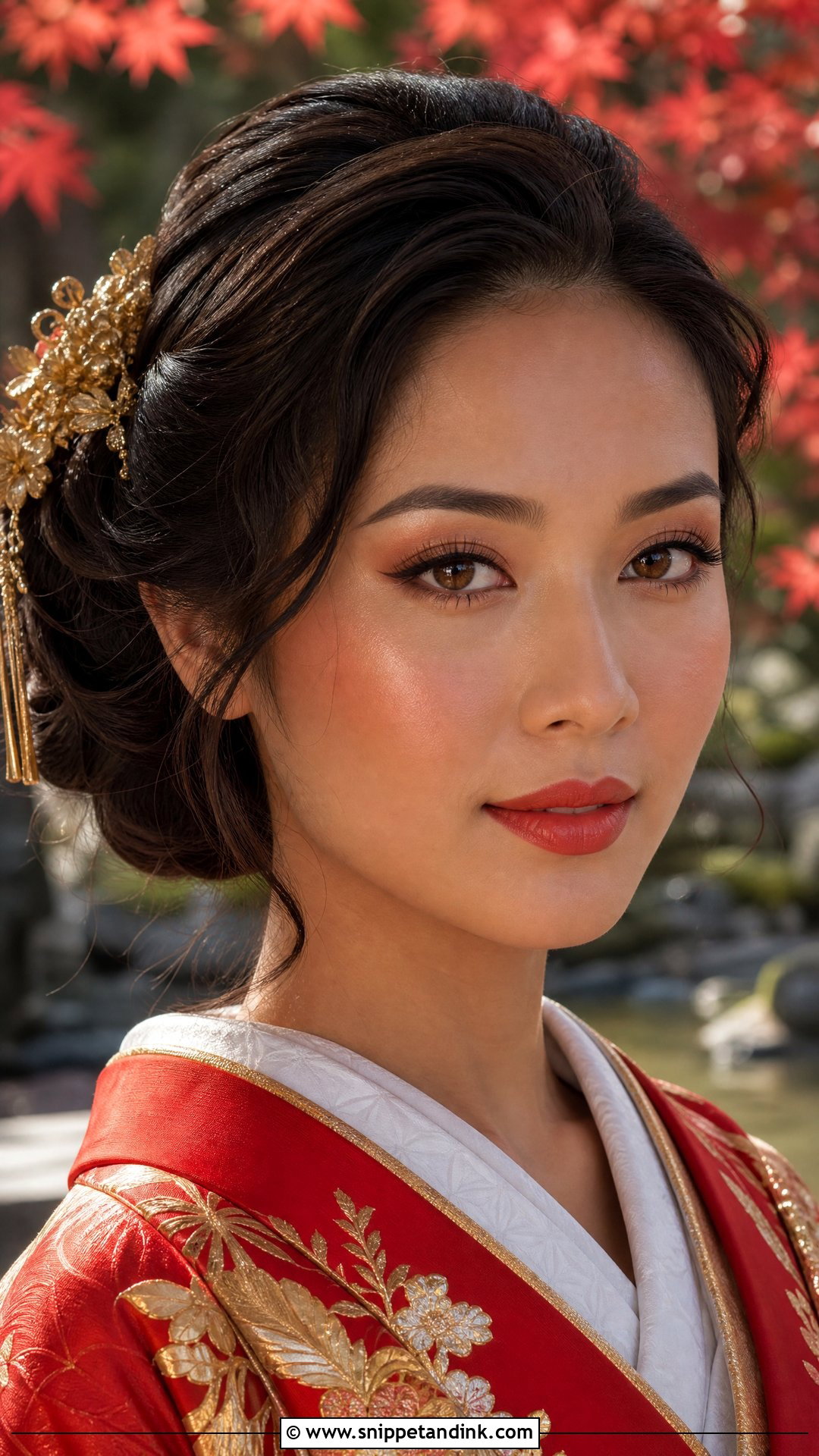 Iro Uchikake Japanese Wedding Makeup - Snippet and Ink - 20 Japanese Wedding Makeup Ideas