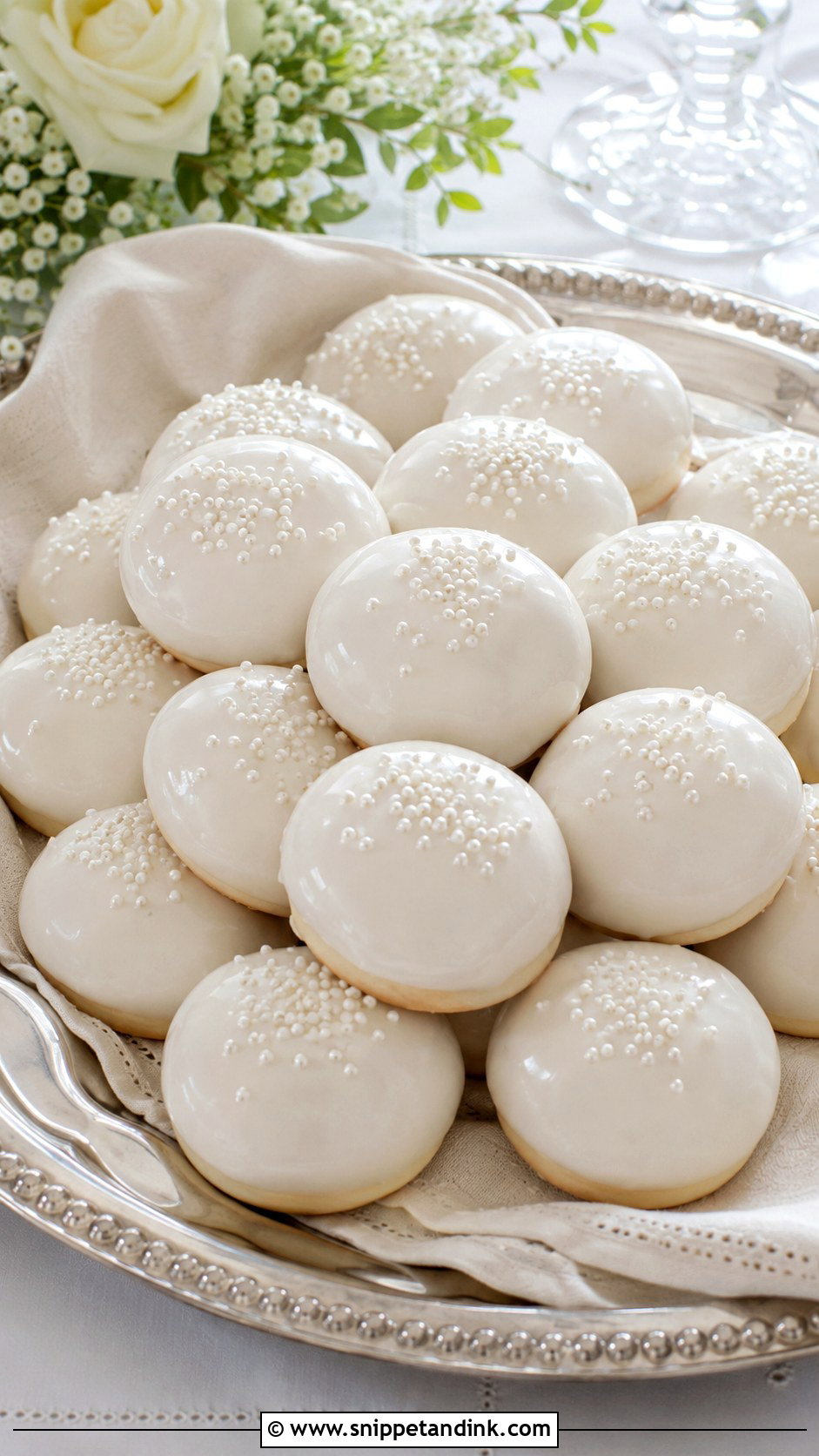 Italian Anise Wedding Cookies - Snippet and Ink - 20 Italian Wedding Cookies
