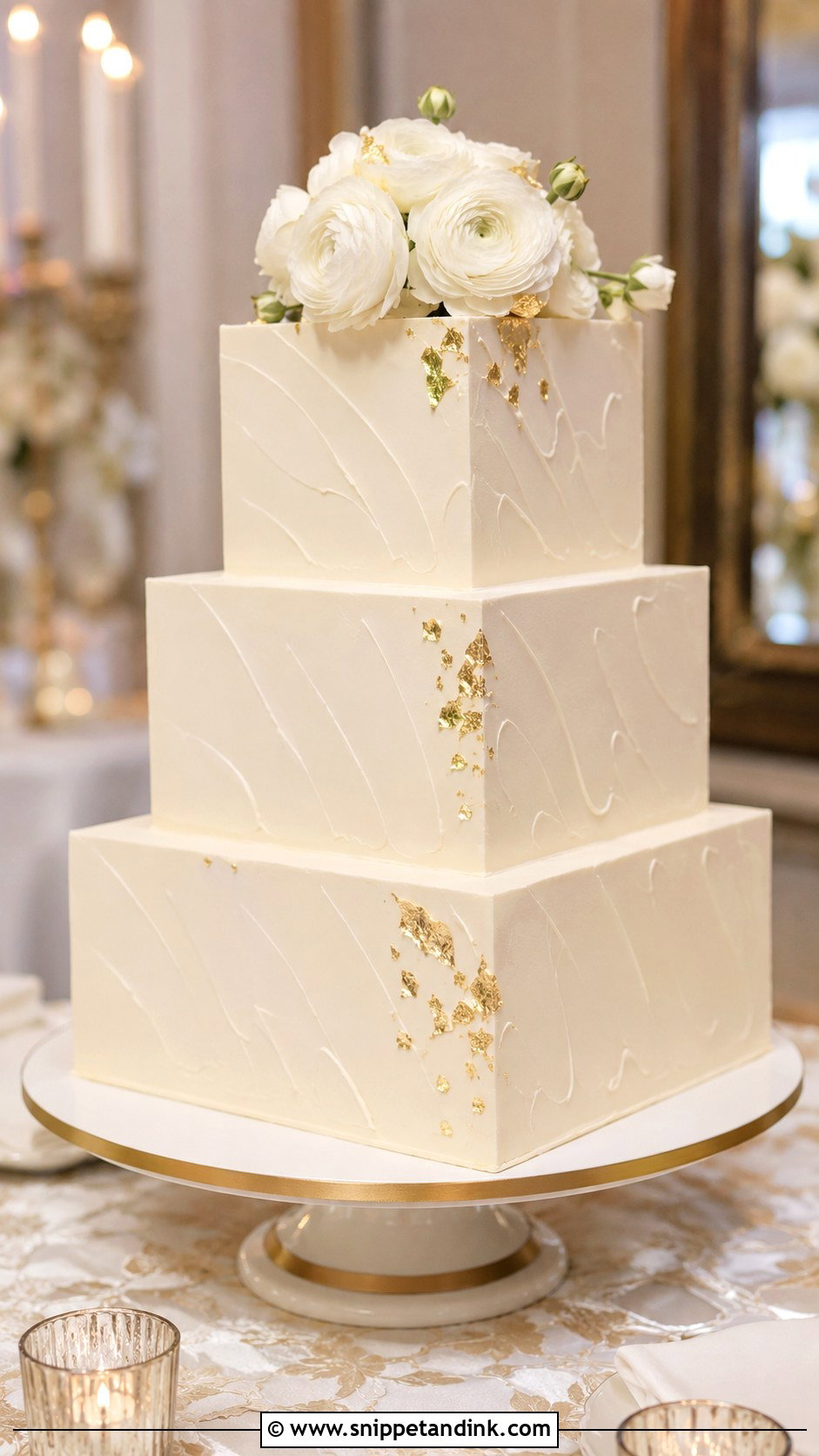 Italian Meringue Buttercream Wedding Cake - Snippet and Ink - 20 Frosting for Wedding Cakes