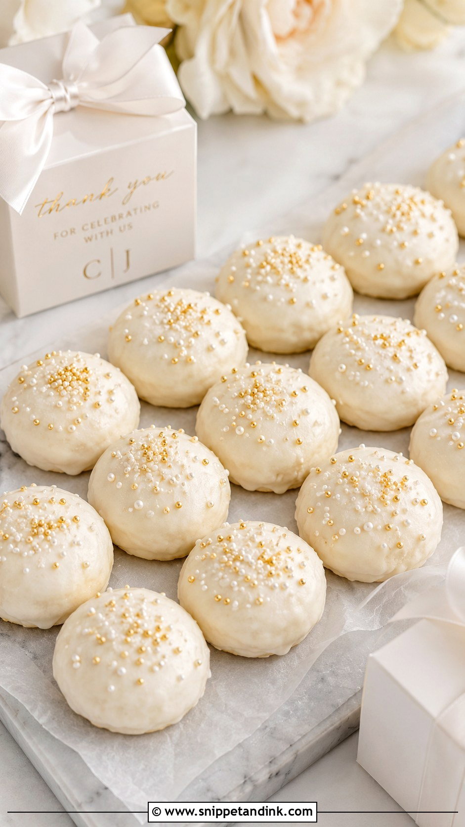 Italian Ricotta Wedding Cookies - Snippet and Ink - 20 Italian Wedding Cookies
