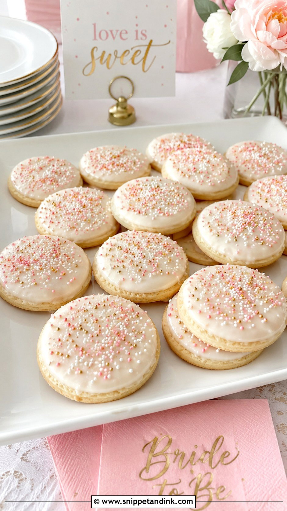 Italian Sprinkle Wedding Cookies - Snippet and Ink - 20 Italian Wedding Cookies