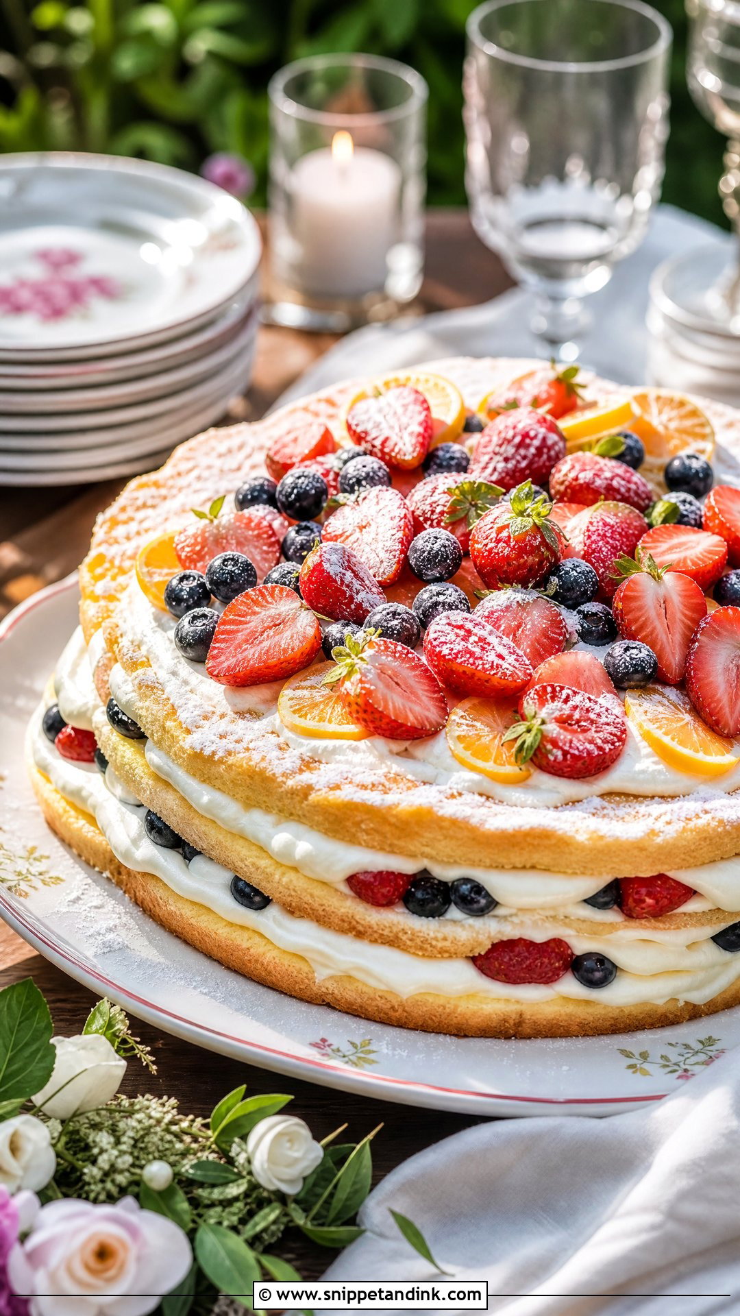 Italian Wedding Cake - Snippet and Ink - 20 Wedding Cake Inspiration