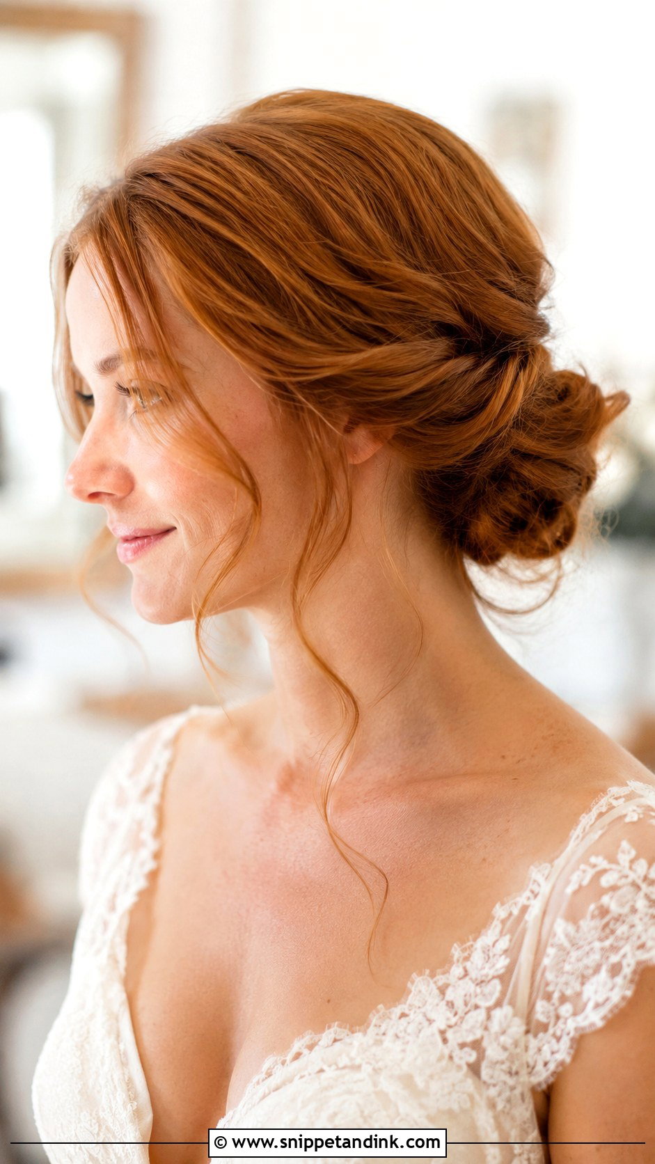 Italian Wedding Messy Bun - Snippet and Ink - 15 Italian Wedding Hairstyles