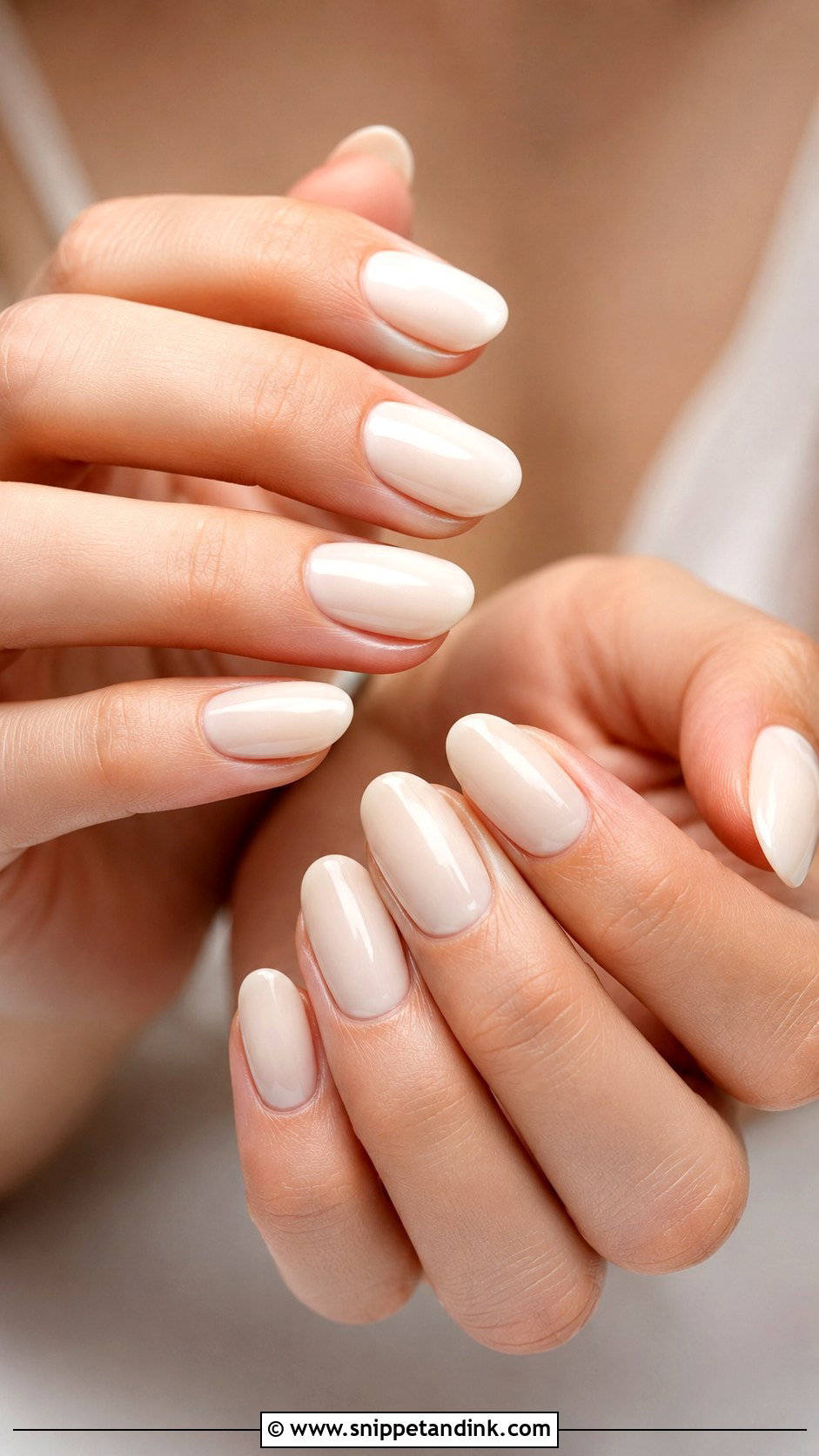 Ivory Bridal Nail Polish - Snippet and Ink - 20 Bridal Nail Polish Ideas