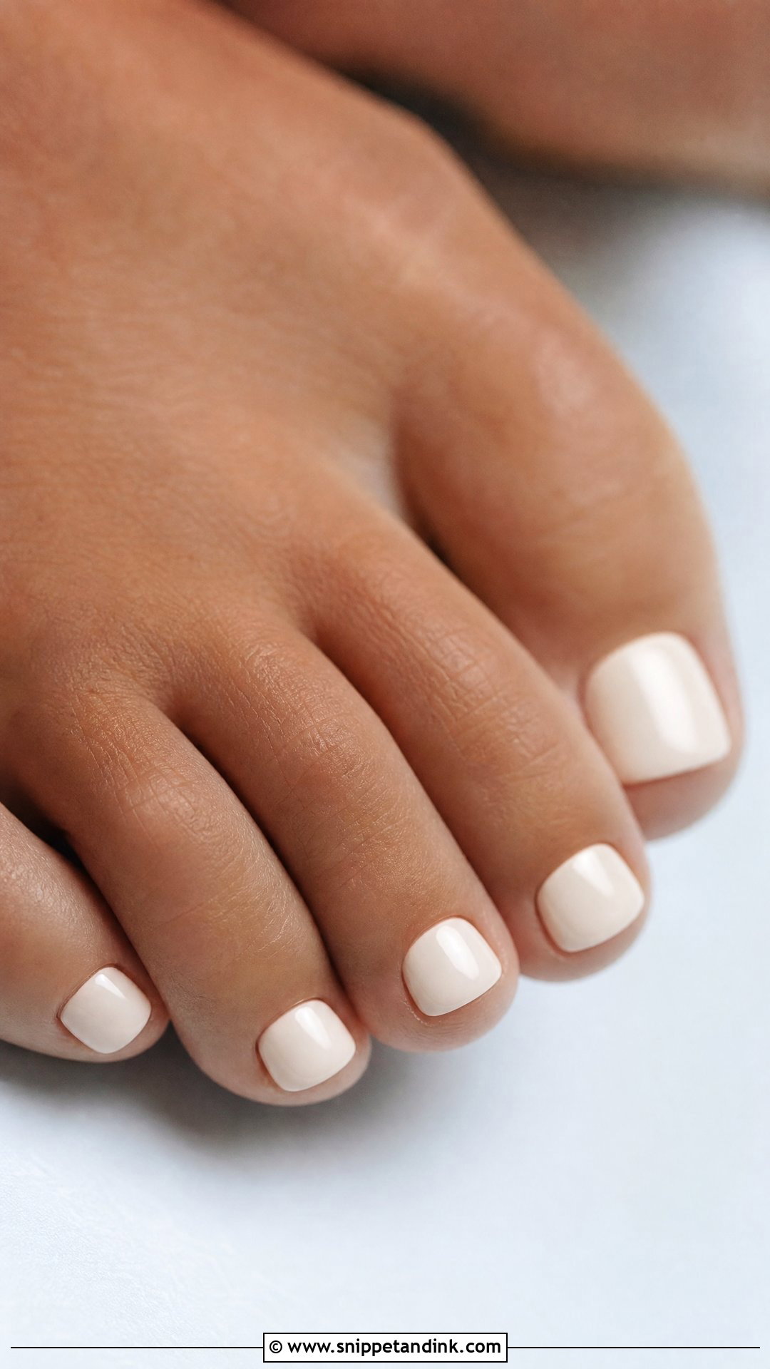 Ivory Bridal Toes - Snippet and Ink - 25 Bridal Toes Ideas