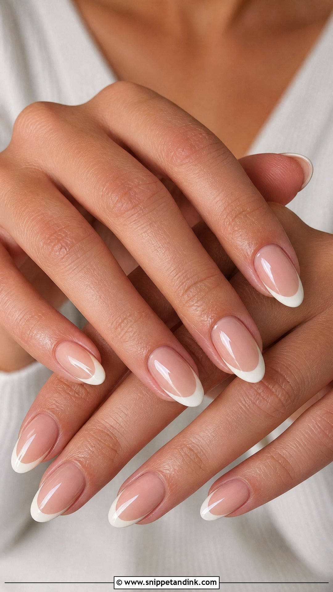 Ivory French Tip Wedding Nails - Snippet and Ink - 25 French Tip Wedding Nails for Bride