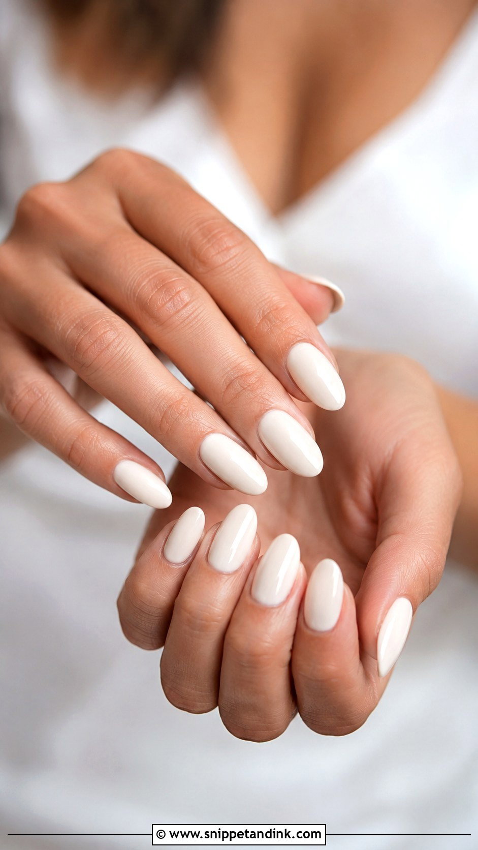 Ivory Wedding Nails - Snippet and Ink - 30 Best Wedding Nails Brides