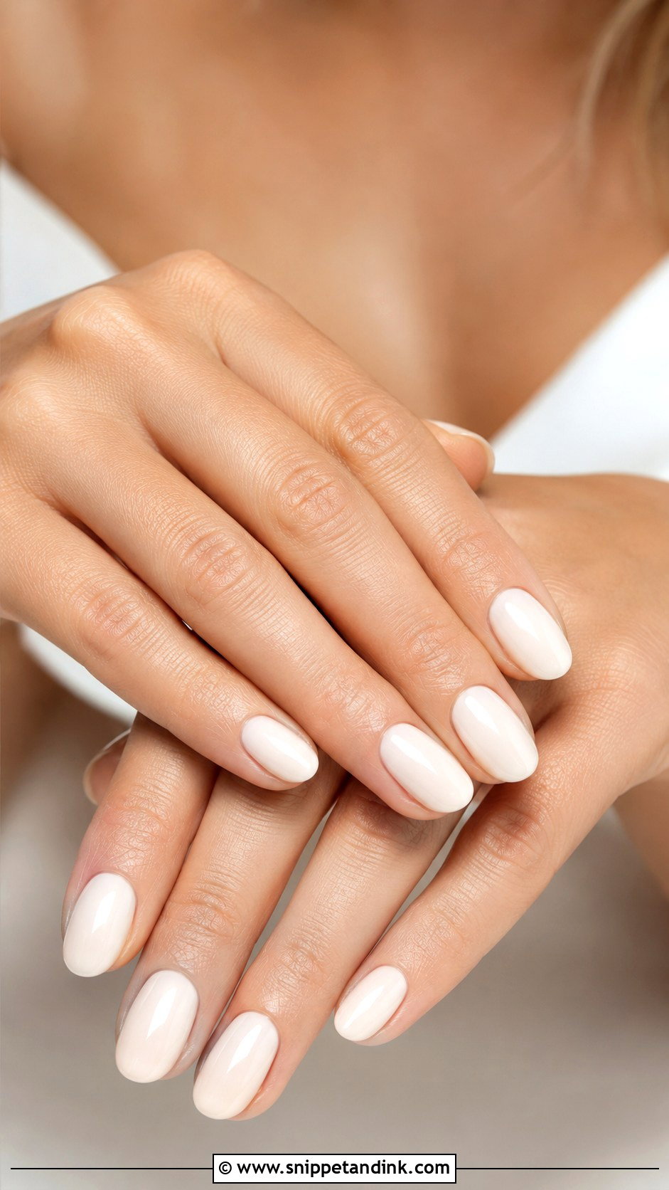 Ivory Wedding Nails - Snippet and Ink - 30 Elegant Wedding Nails for Bride