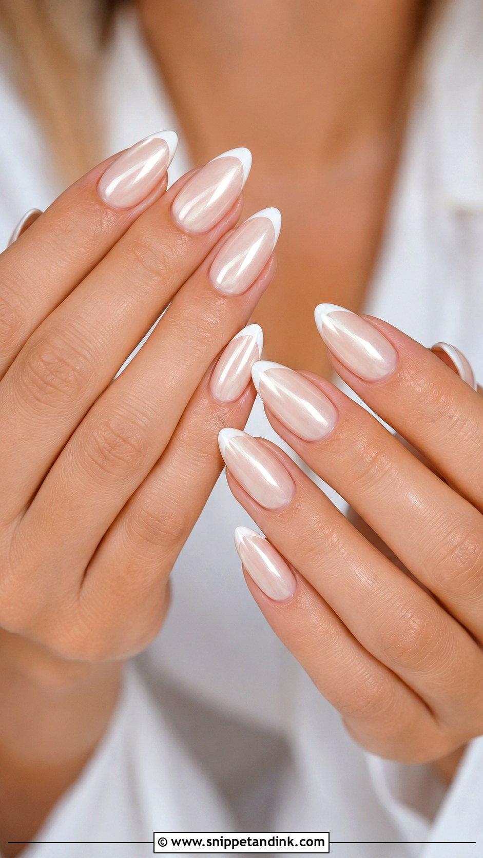 Ivory Wedding Nails - Snippet and Ink - 30 Wedding Nail Art Design for Bride Ideas