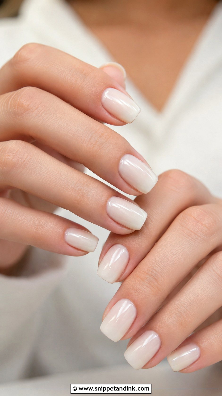 Ivory Wedding Nails - Snippet and Ink - 20 Classy Wedding Nails Design