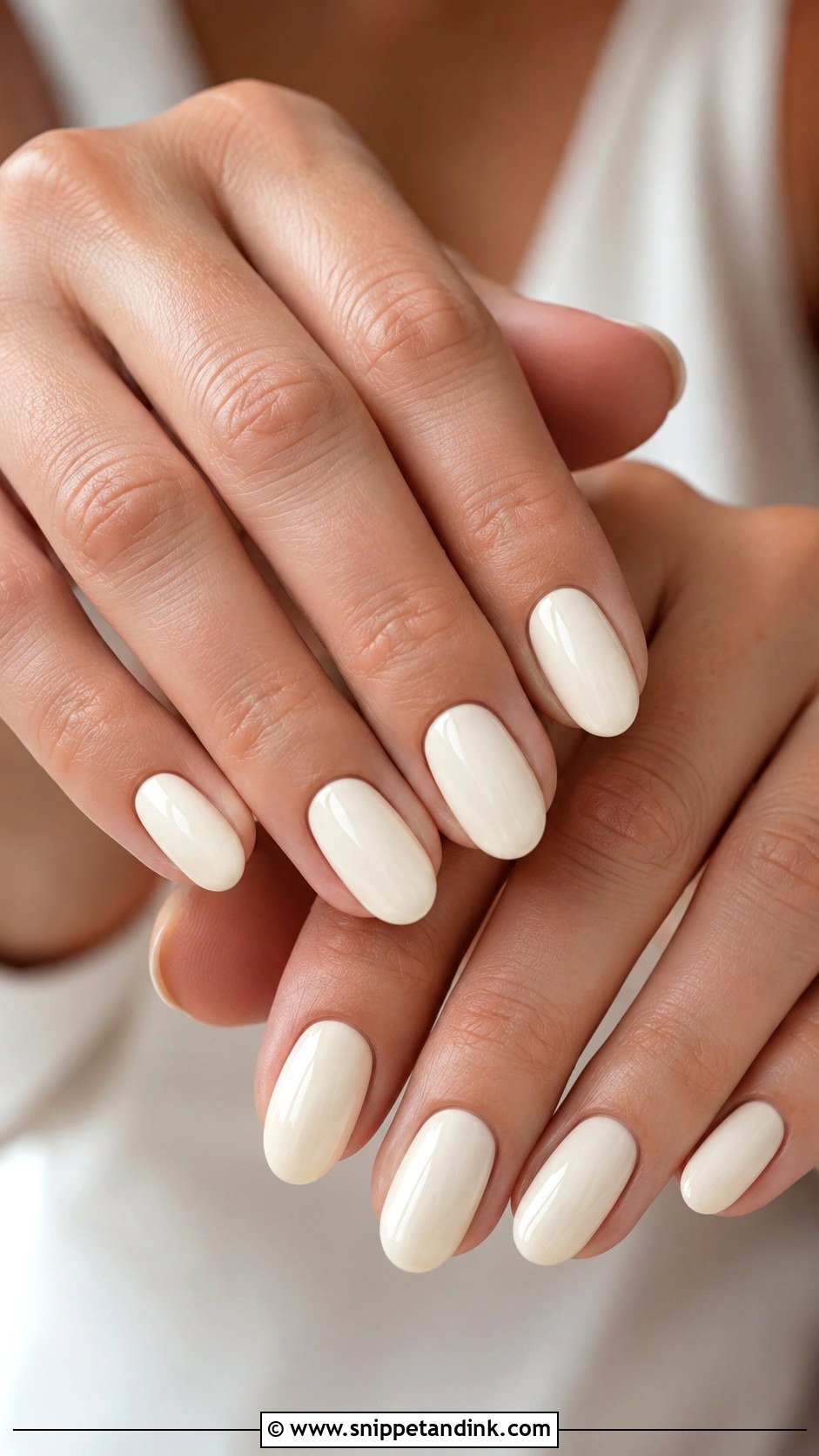 Ivory Wedding Nails - Snippet and Ink - 20 Classy Wedding Nails for Bride