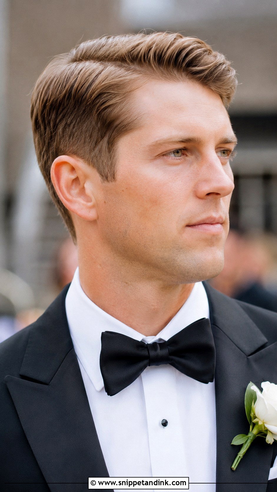 Ivy League Wedding Hairstyle For Men - Snippet and Ink - 15 Men Wedding Hairstyle Ideas