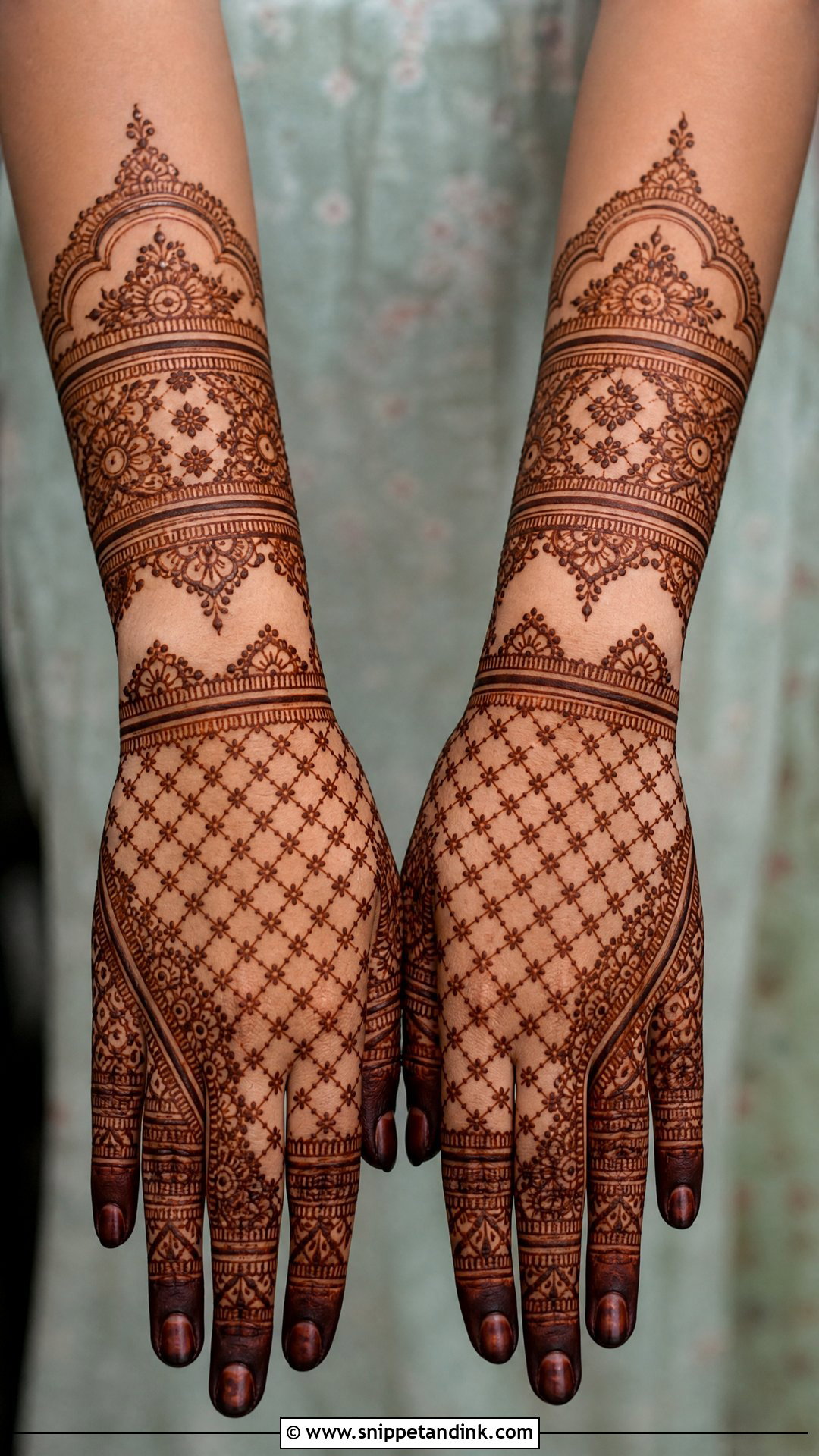Jaali Back Hand Mehndi Design - Snippet and Ink - 25 Trending Mehndi Designs 2025
