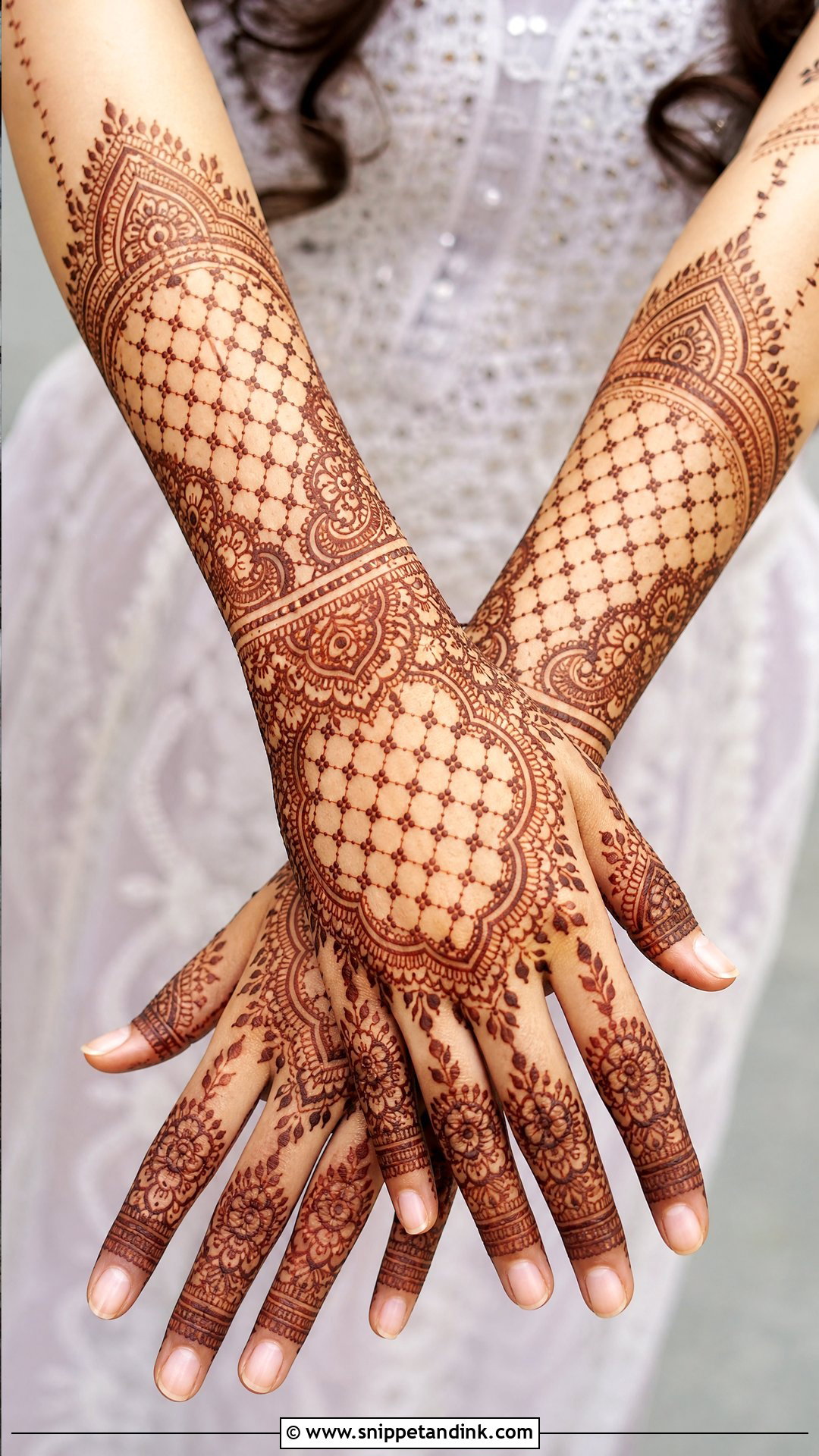 Jaali Bridal Mehndi - Snippet and Ink - 25 Bridal Mehndi Mehendi Designs for Bride