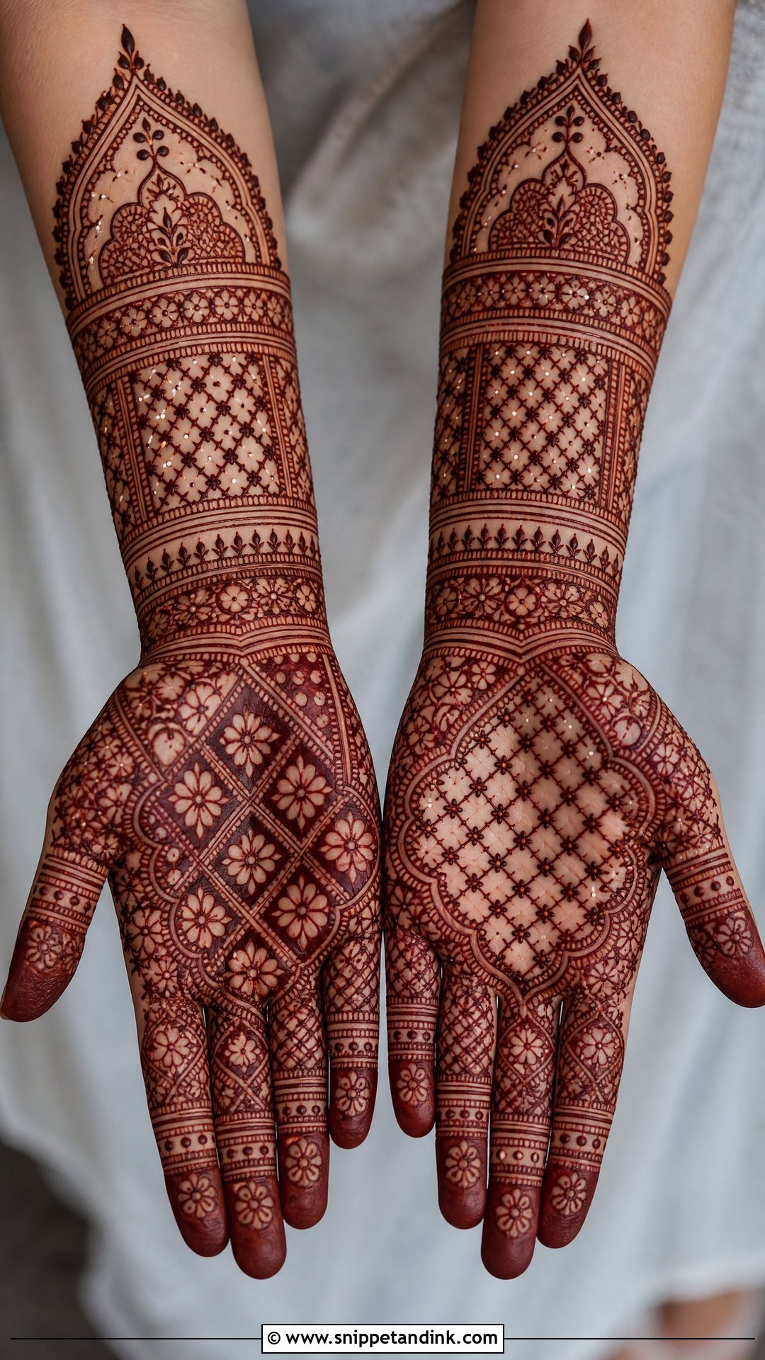 Jaali Bridal Mehndi Design - Snippet and Ink - 20 Bridal Wedding Mehndi Designs Brides