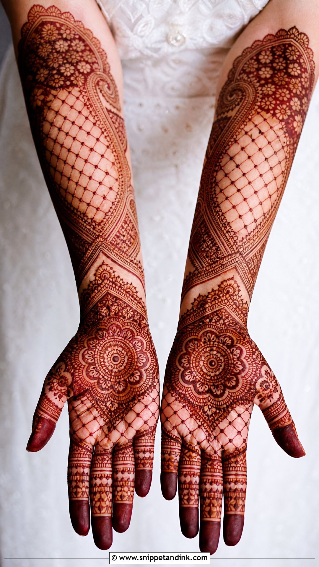 Jaali Bridal Mehndi Design - Snippet and Ink - 20 Intricate Bridal Mehndi Designs