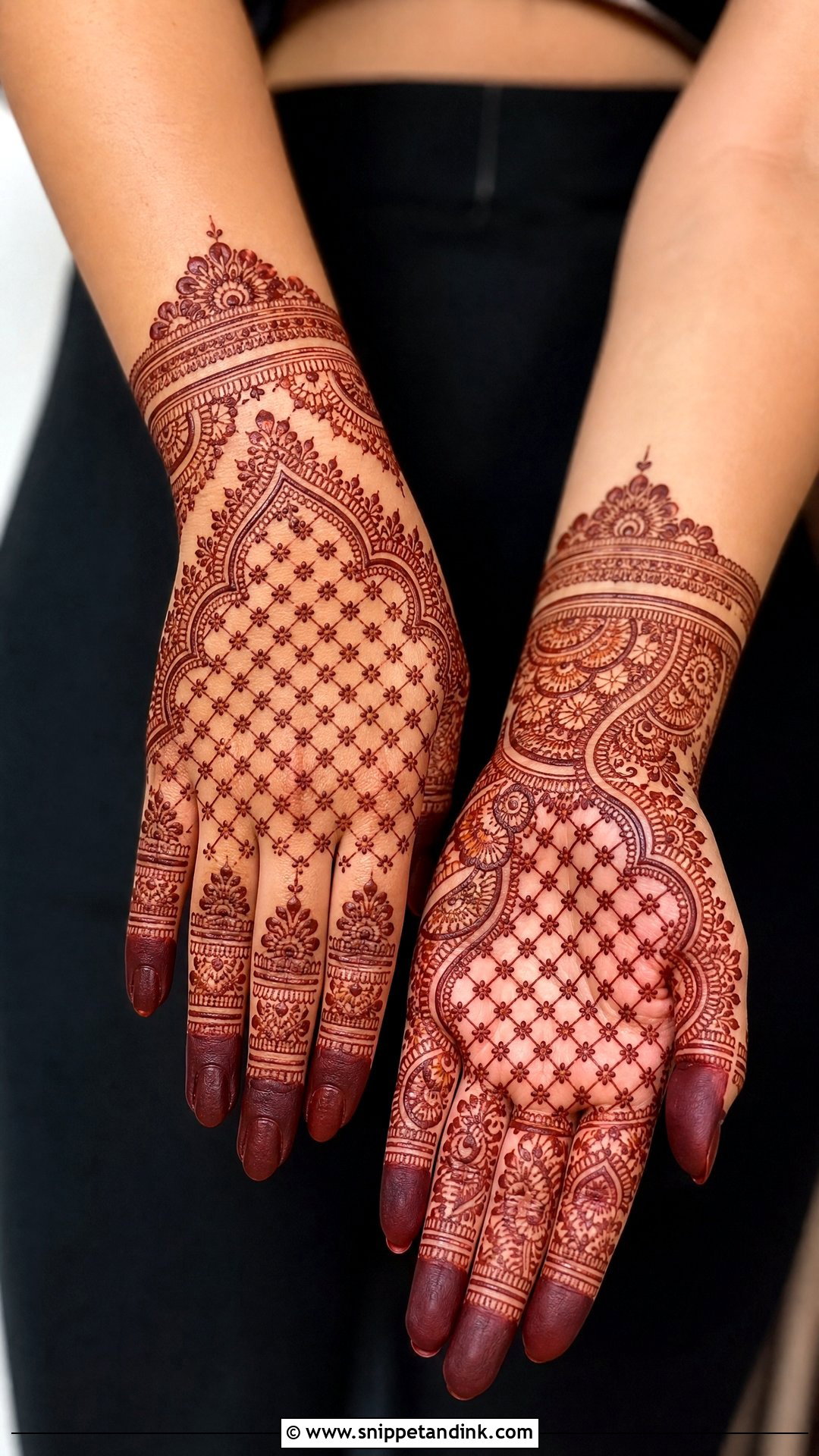 Jaali Bridal Mehndi Design - Snippet and Ink - 20 New Unique Bridal Mehndi Designs