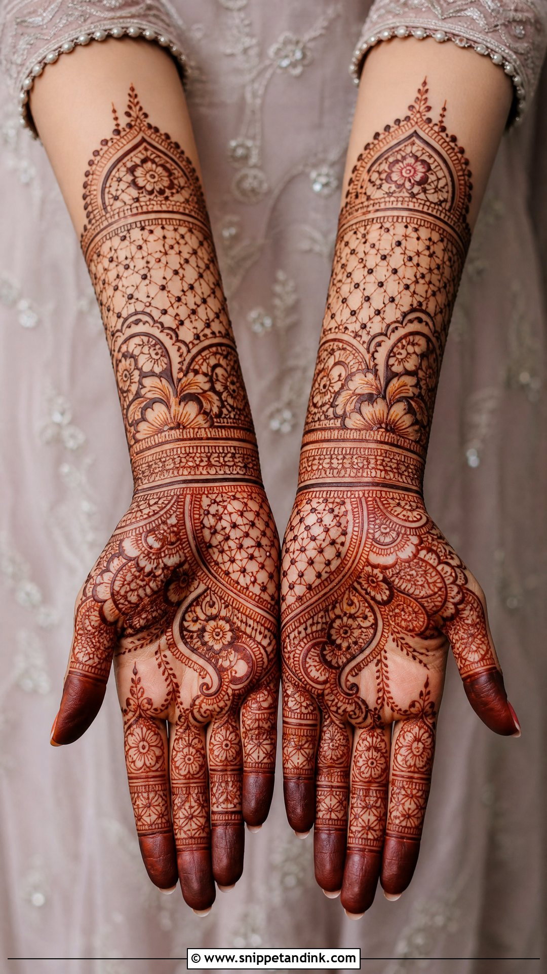 Jaali Bridal Mehndi Design - Snippet and Ink - 25 Bridal Mehndi Designs for Bride