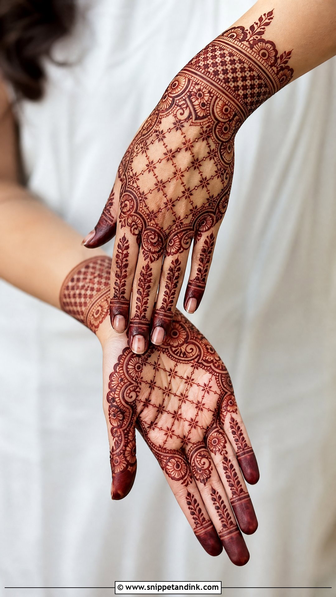 Jaali Bridal Mehndi Design - Snippet and Ink - 25 Mehndi Designs for Wedding