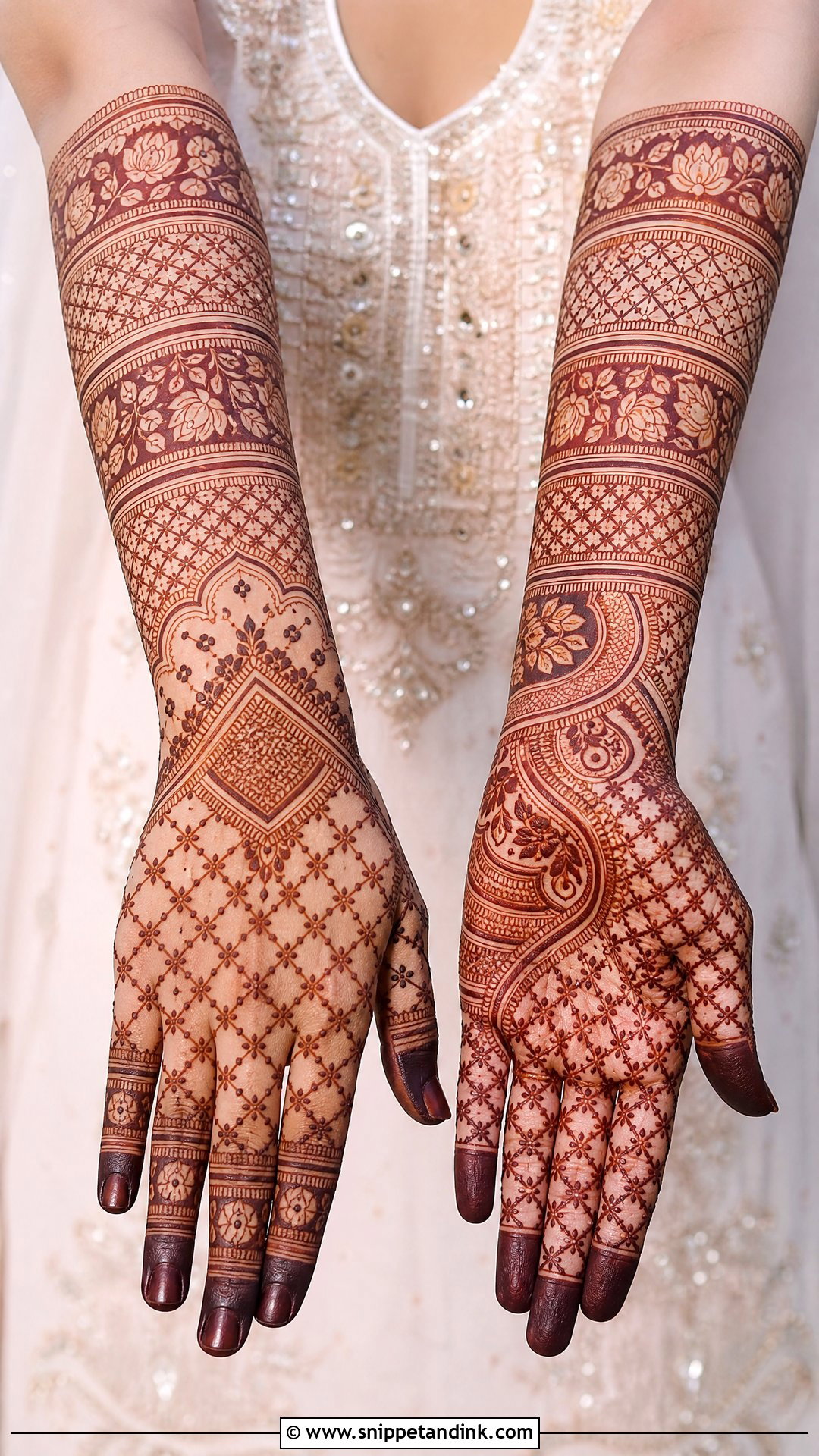 Jaali Bridal Mehndi Design - Snippet and Ink - 25 Traditional Indian Bridal Mehndi Designs