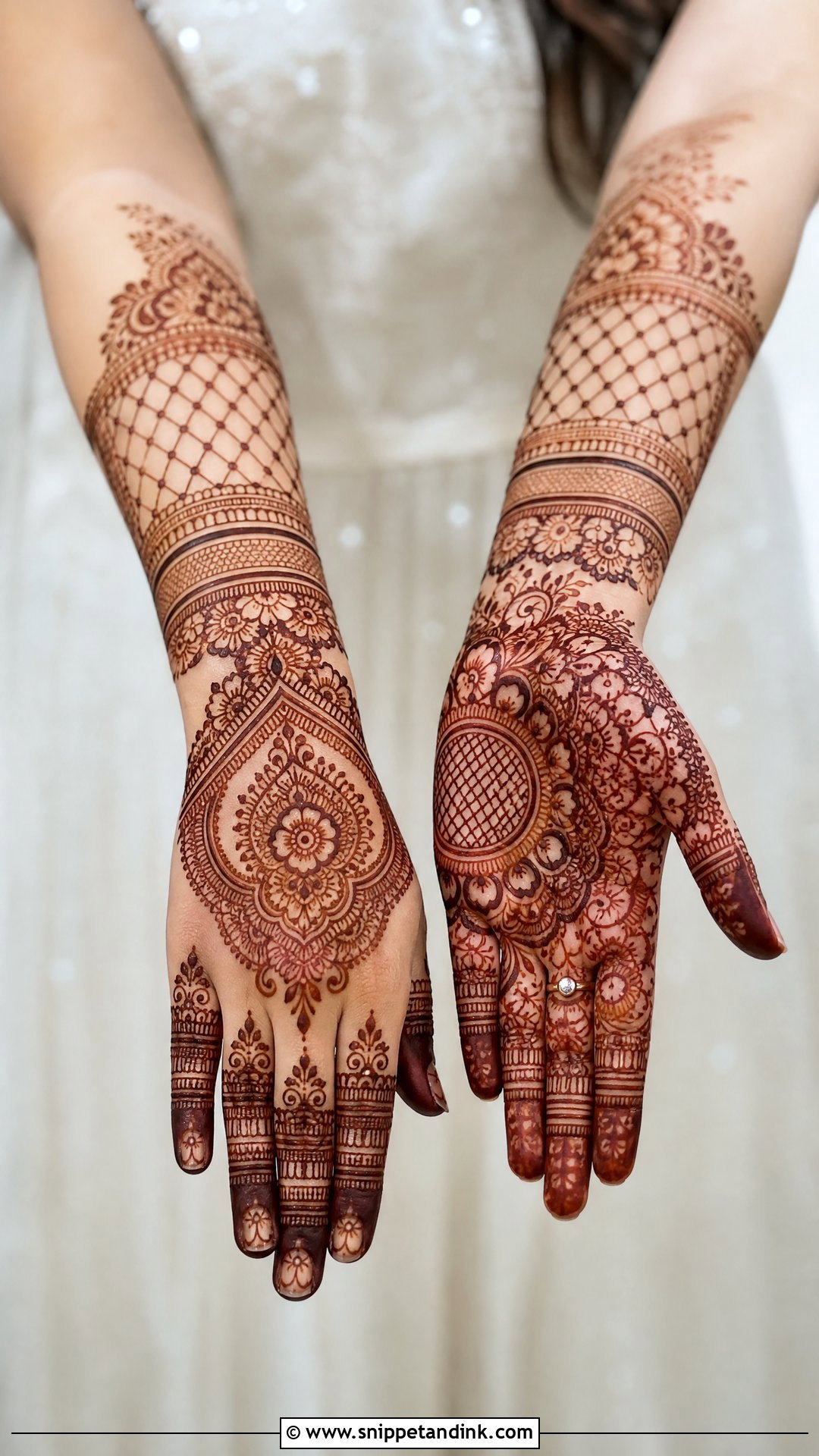 Jaali Bridal Mehndi Design - Snippet and Ink - 25 Wedding Mehndi Mehandi Design for Bride Ideas