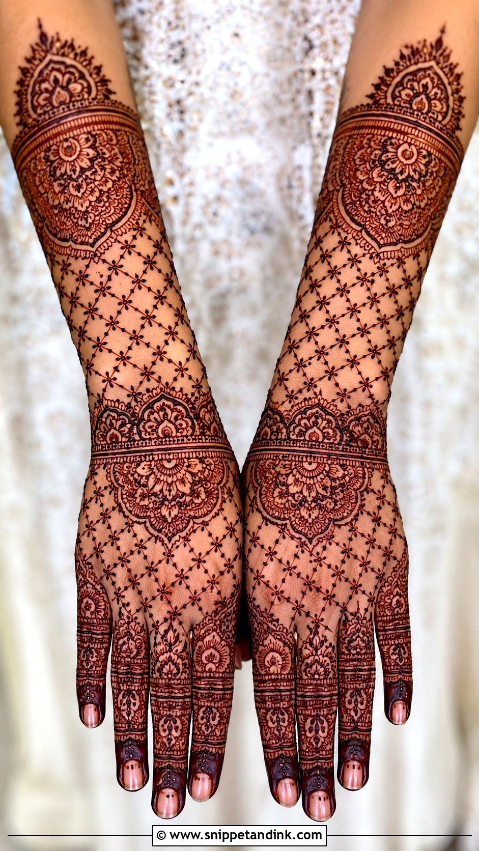 Jaali Bridal Mehndi Design - Snippet and Ink - 30 Bridal Wedding Mehendi Designs