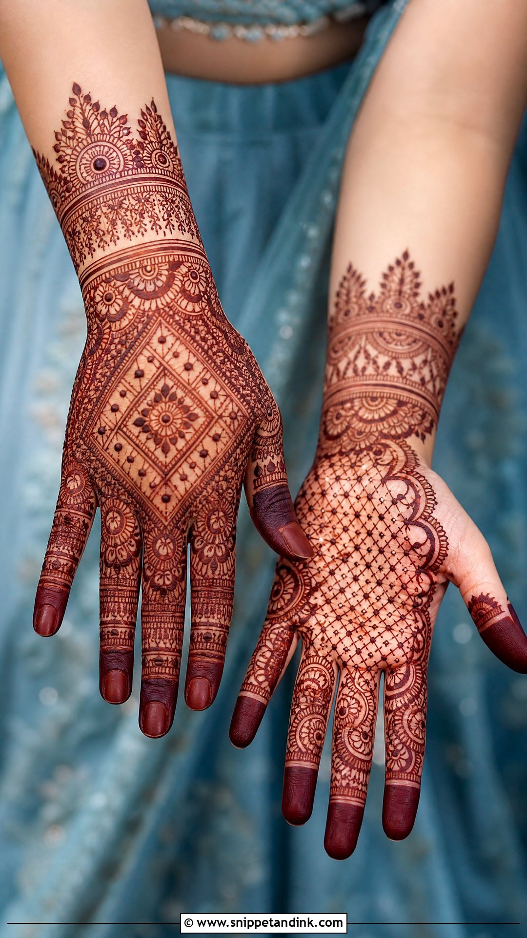 Jaali Bridal Mehndi Design - Snippet and Ink - 30 Bridal Wedding Mehndi Designs