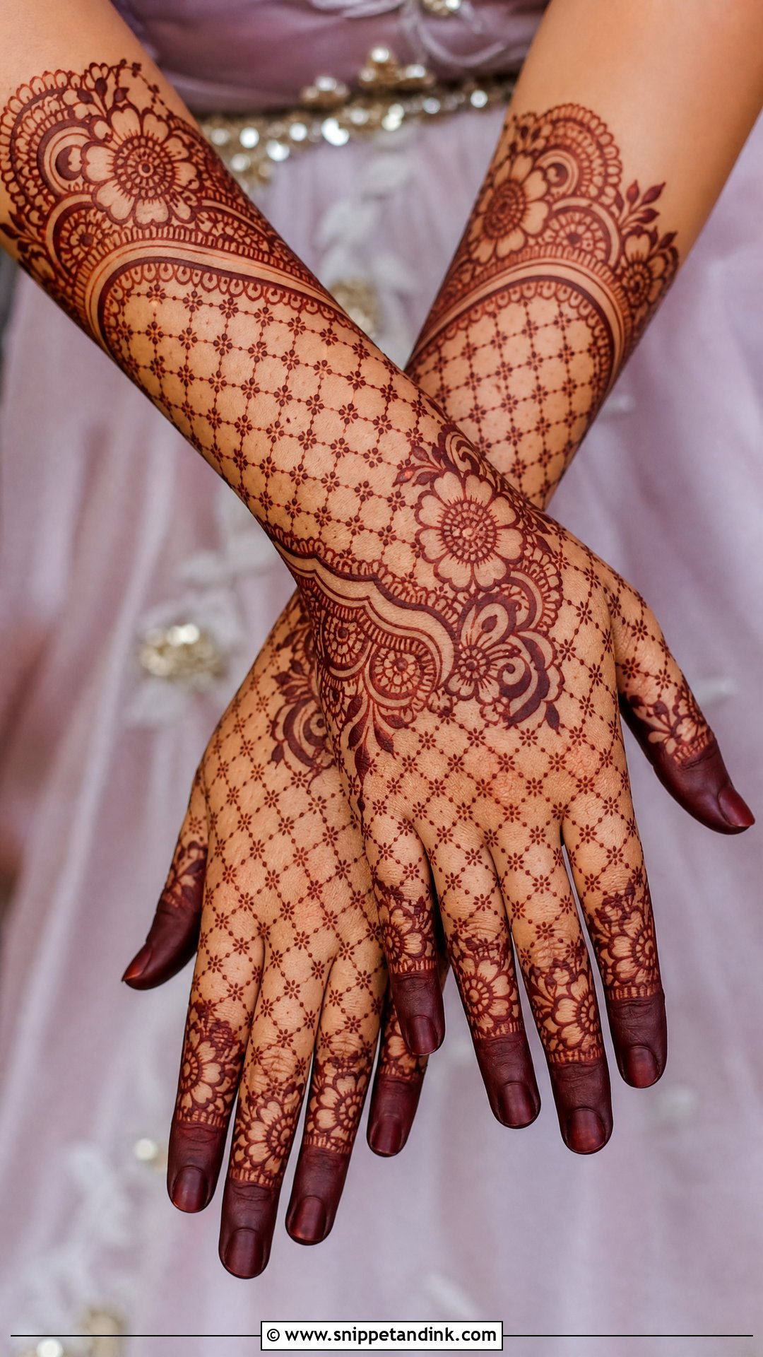 Jaali Bridal Mehndi Design - Snippet and Ink - 30 Mehndi Design for Bride Ideas