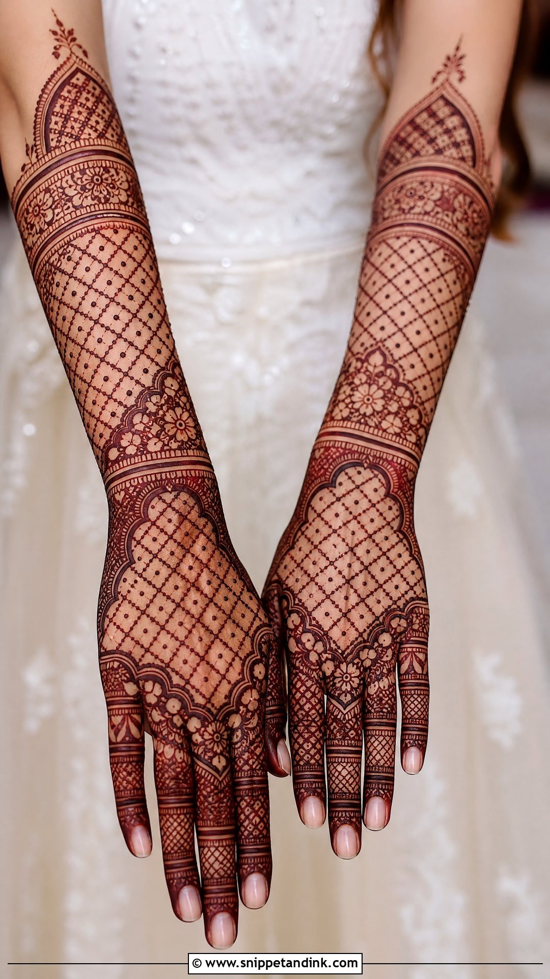 Jaali Bridal Mehndi Design - Snippet and Ink - 30 Mehndi Designs for Bride
