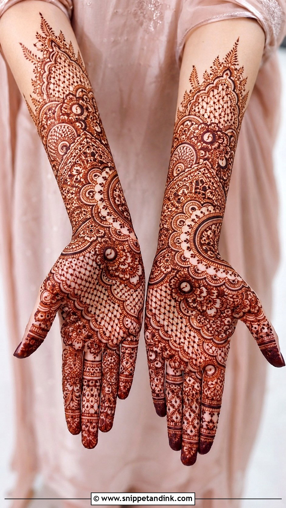 Jaali Bridal Mehndi Design - Snippet and Ink - 35 Latest Bridal Mehndi Designs Weddings