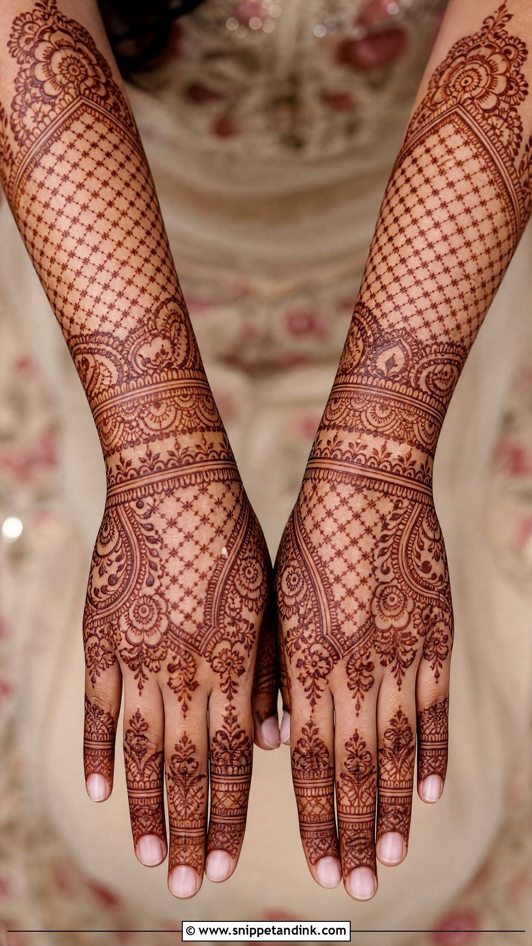 Jaali Bridal Mehndi - Snippet and Ink - 20 Indian Bridal Mehndi Designs Brides