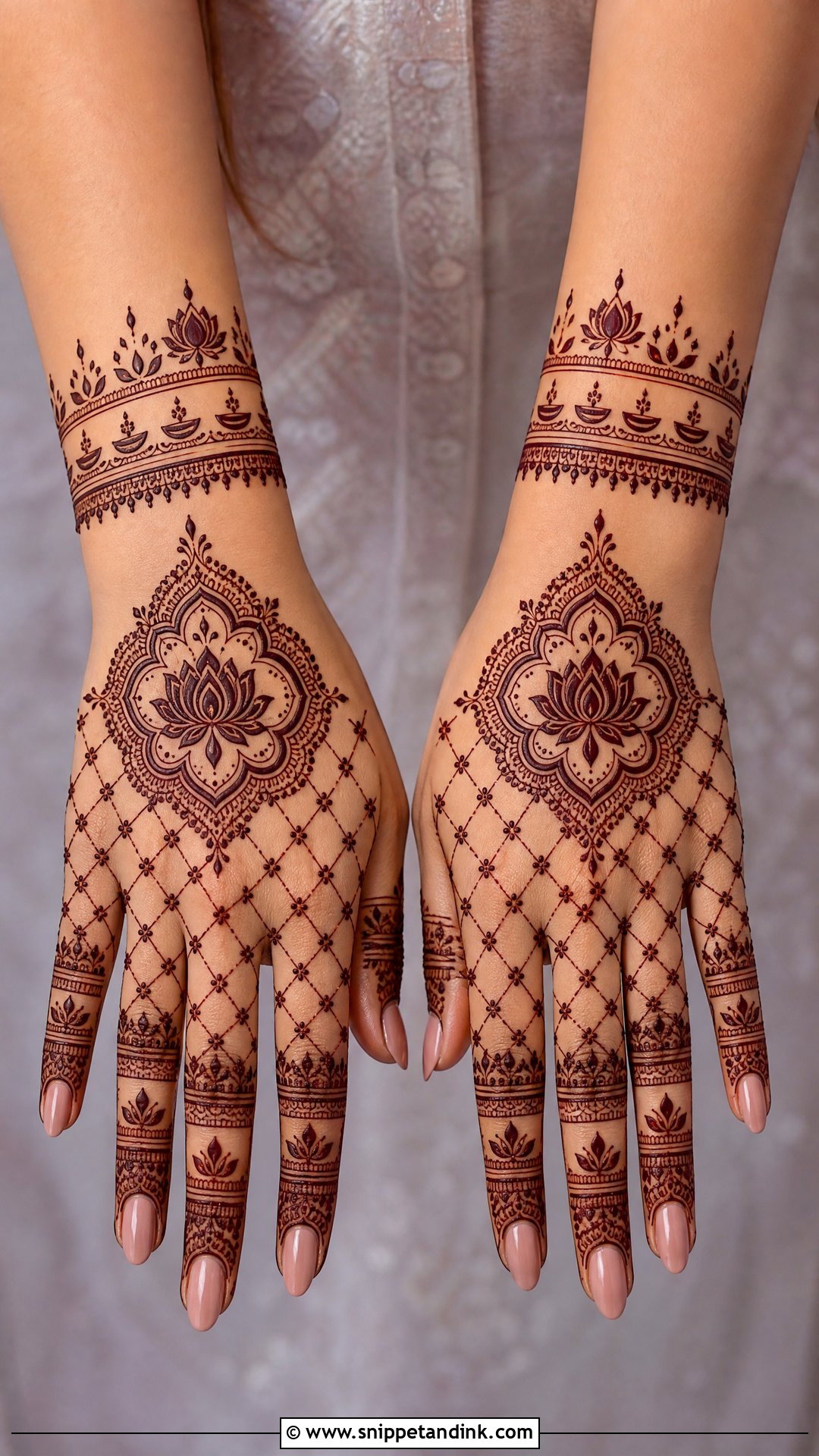 Jaali Diwali Mehndi Design - Snippet and Ink - 30 Diwali Mehndi Designs