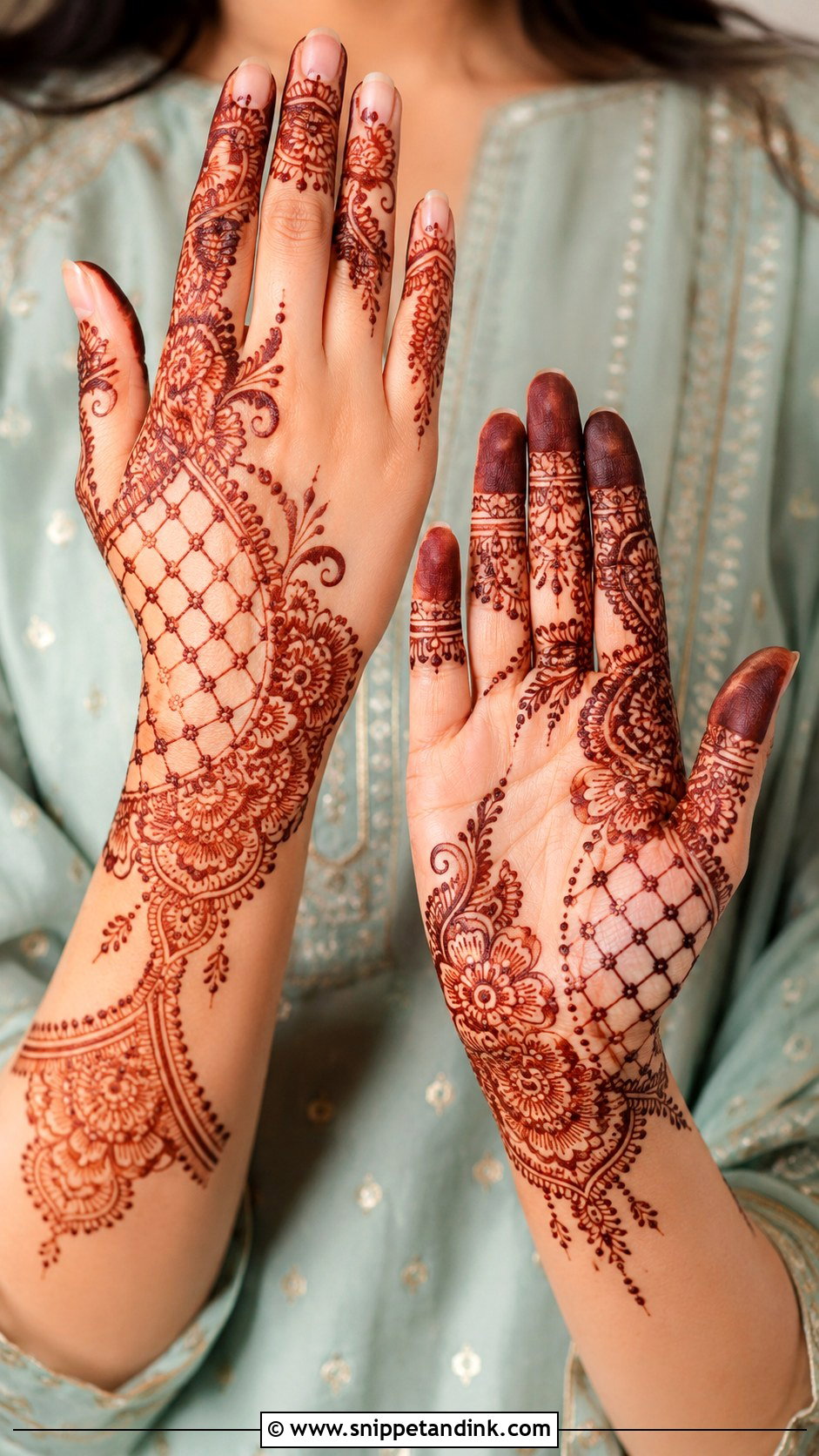 Jaali Eid Mehndi Design - Snippet and Ink - 35 Mehndi Designs for Eid