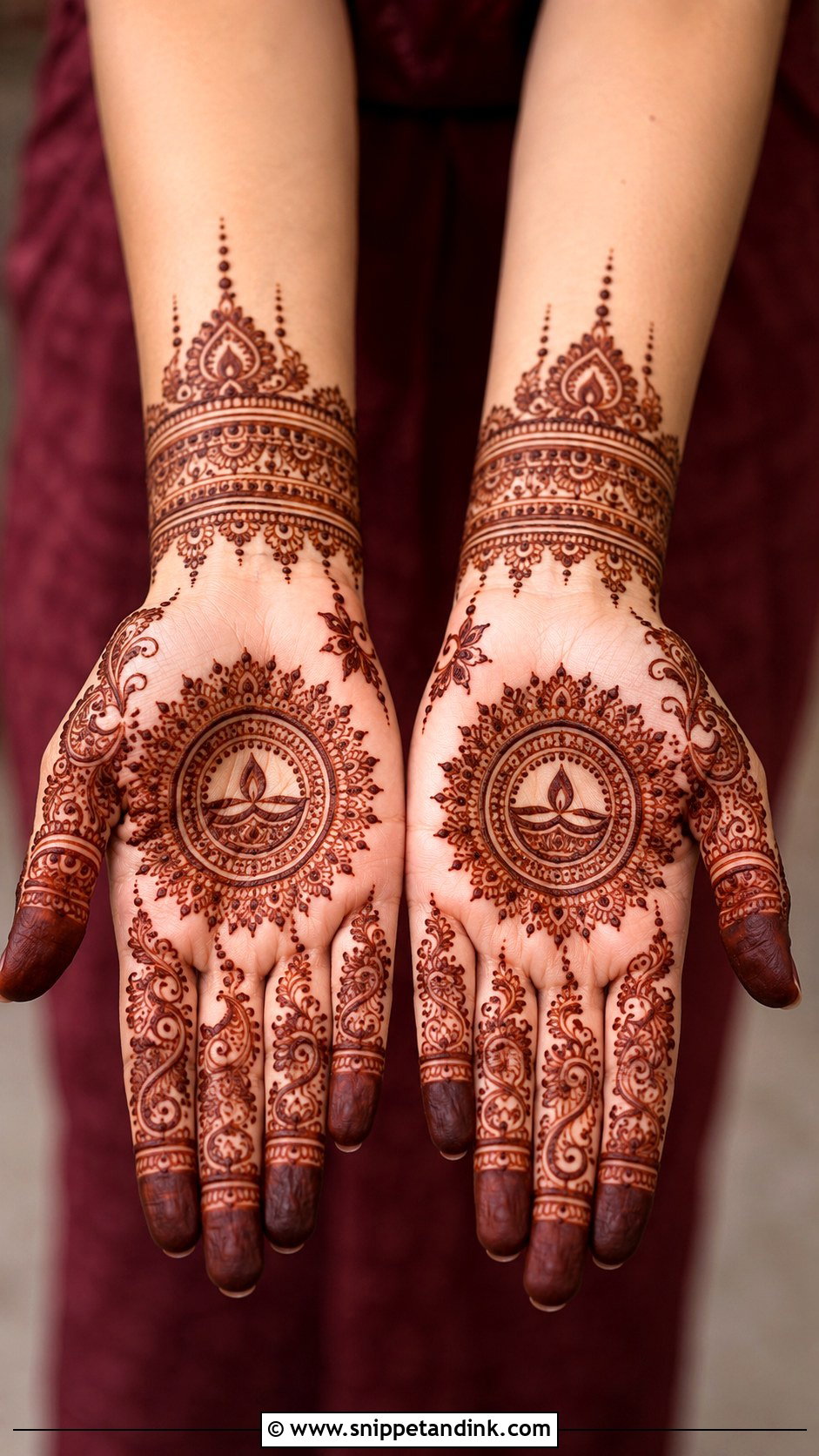 Jaali Mehndi Design - Snippet and Ink - 35 Stylish Mehndi Designs