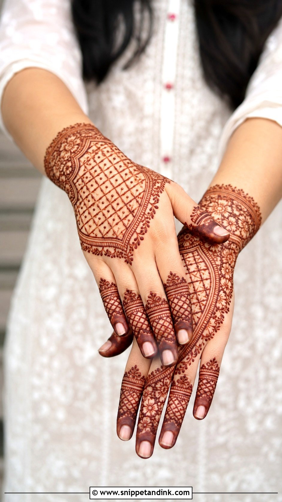 Jaali Mehndi Design - Snippet and Ink - 30 New Trending Mehndi Designs
