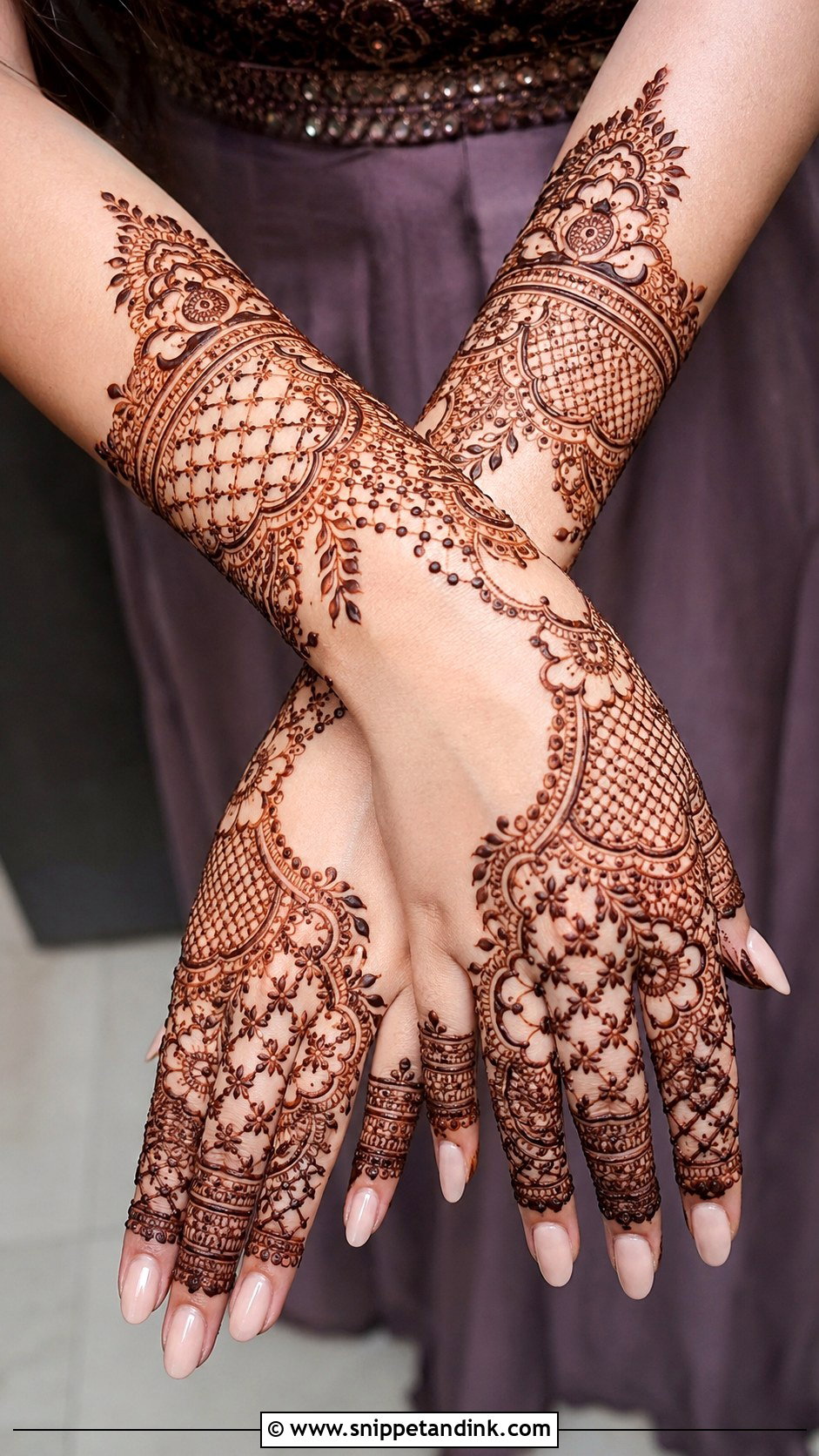 Jaali Mehndi Design - Snippet and Ink - 35 Best Mehndi Designs