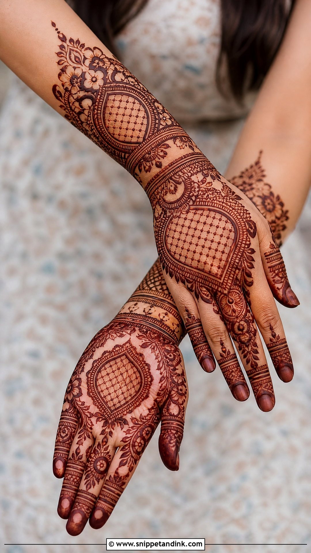 Jaali Mehndi Design For Best Friend Wedding - Snippet and Ink - 20 Mehndi Design for Best Friend Wedding Ideas