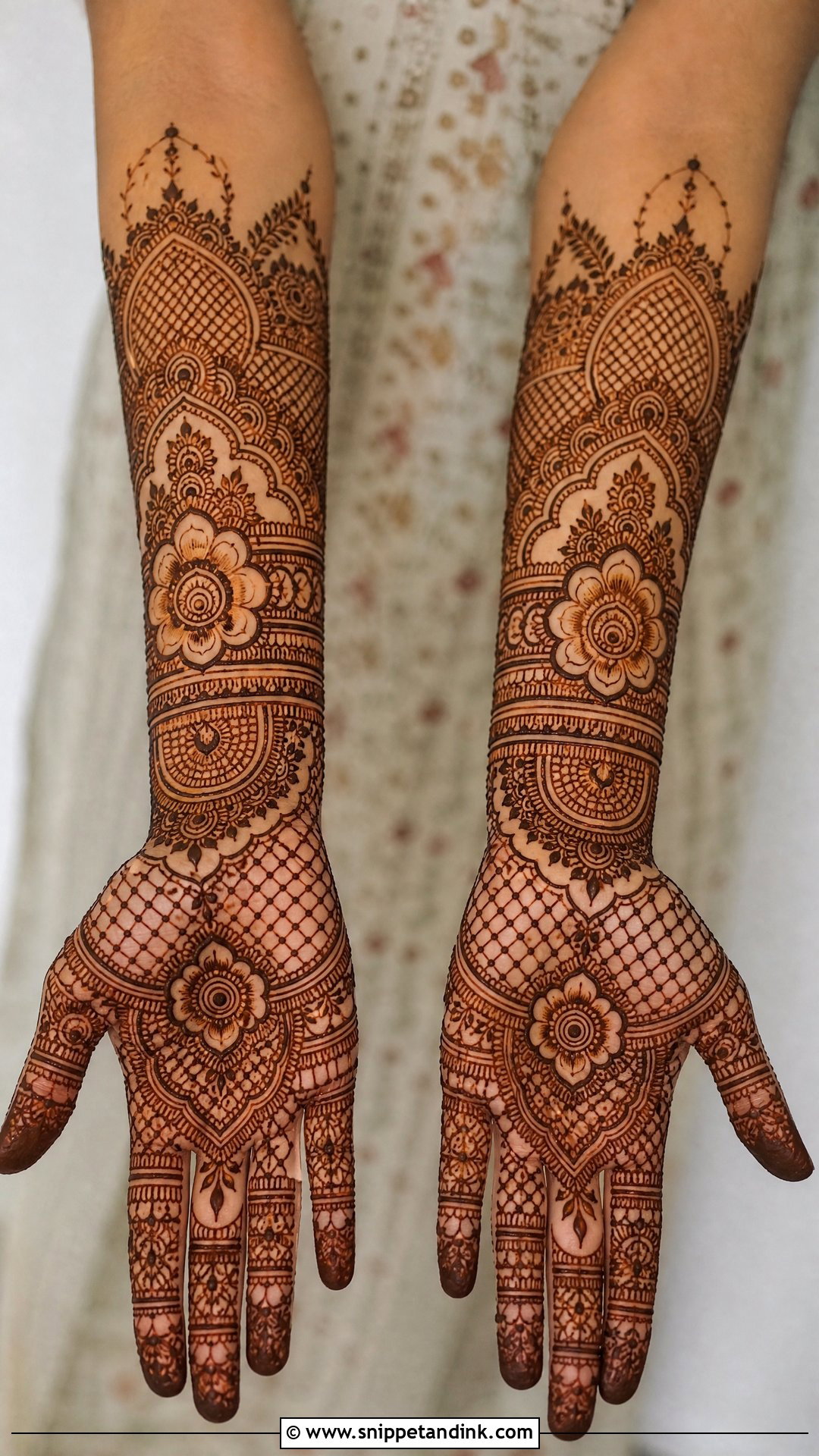Jaali Mehndi Design For Marriage - Snippet and Ink - 25 Mehndi Designs for Marriage