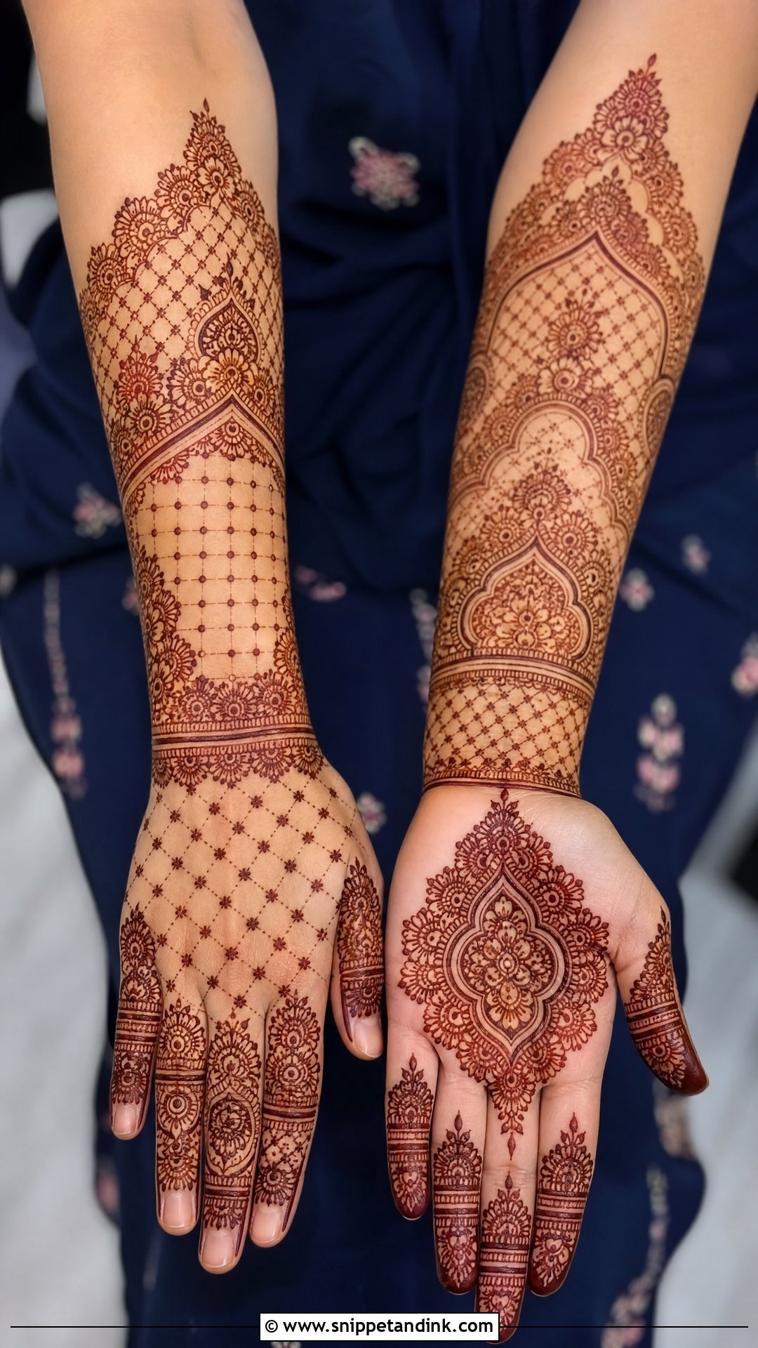 Jaali Pakistani Bridal Mehndi - Snippet and Ink - 25 Pakistani Bridal Mehndi Designs