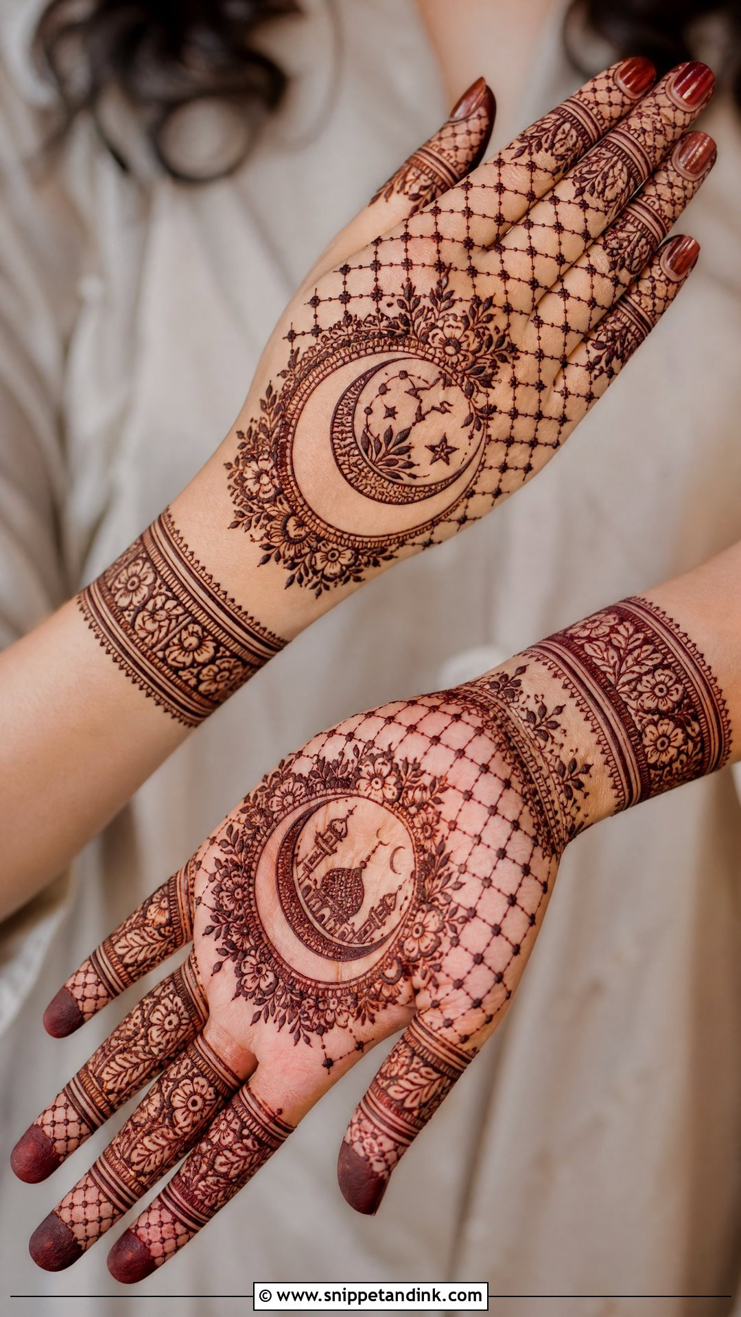 Jaali Ramzan Mehndi Design - Snippet and Ink - 30 Ramzan Mehndi Design Ideas