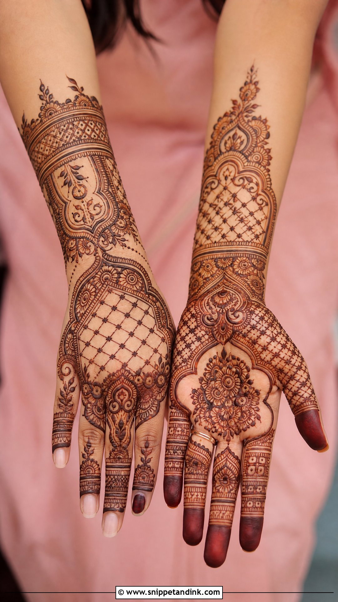 Jaali Shaadi Mehndi Design - Snippet and Ink - 20 Shaadi Mehndi Design Ideas