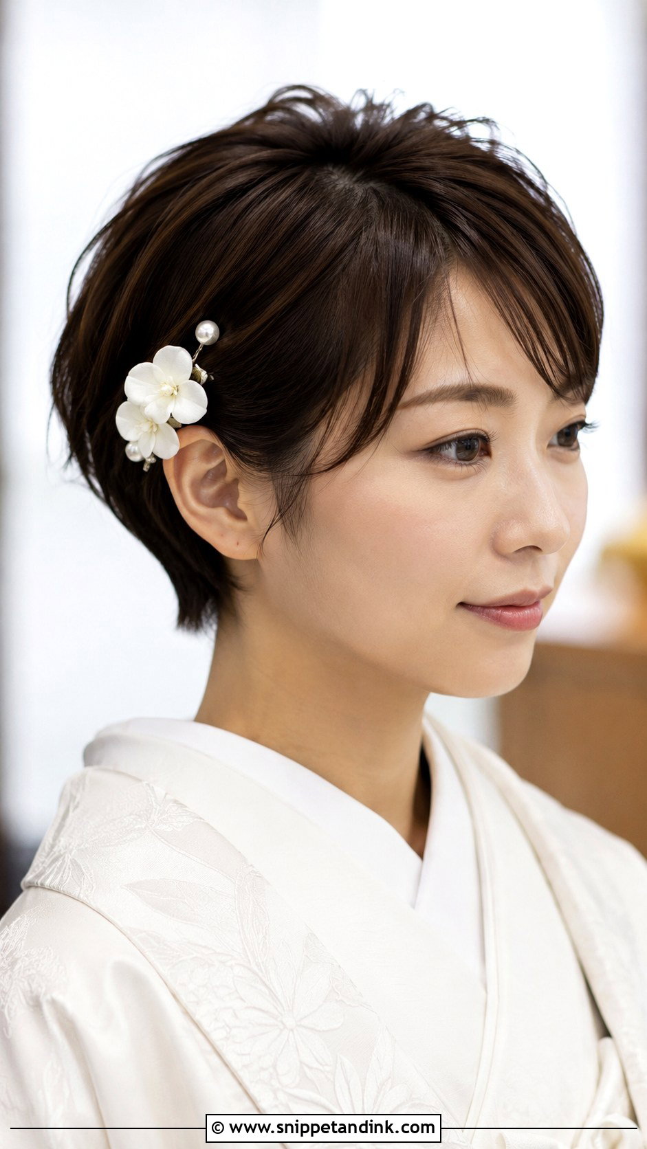 Japanese Wedding Short Hair - Snippet and Ink - 15 Japanese Wedding Hairstyle Ideas
