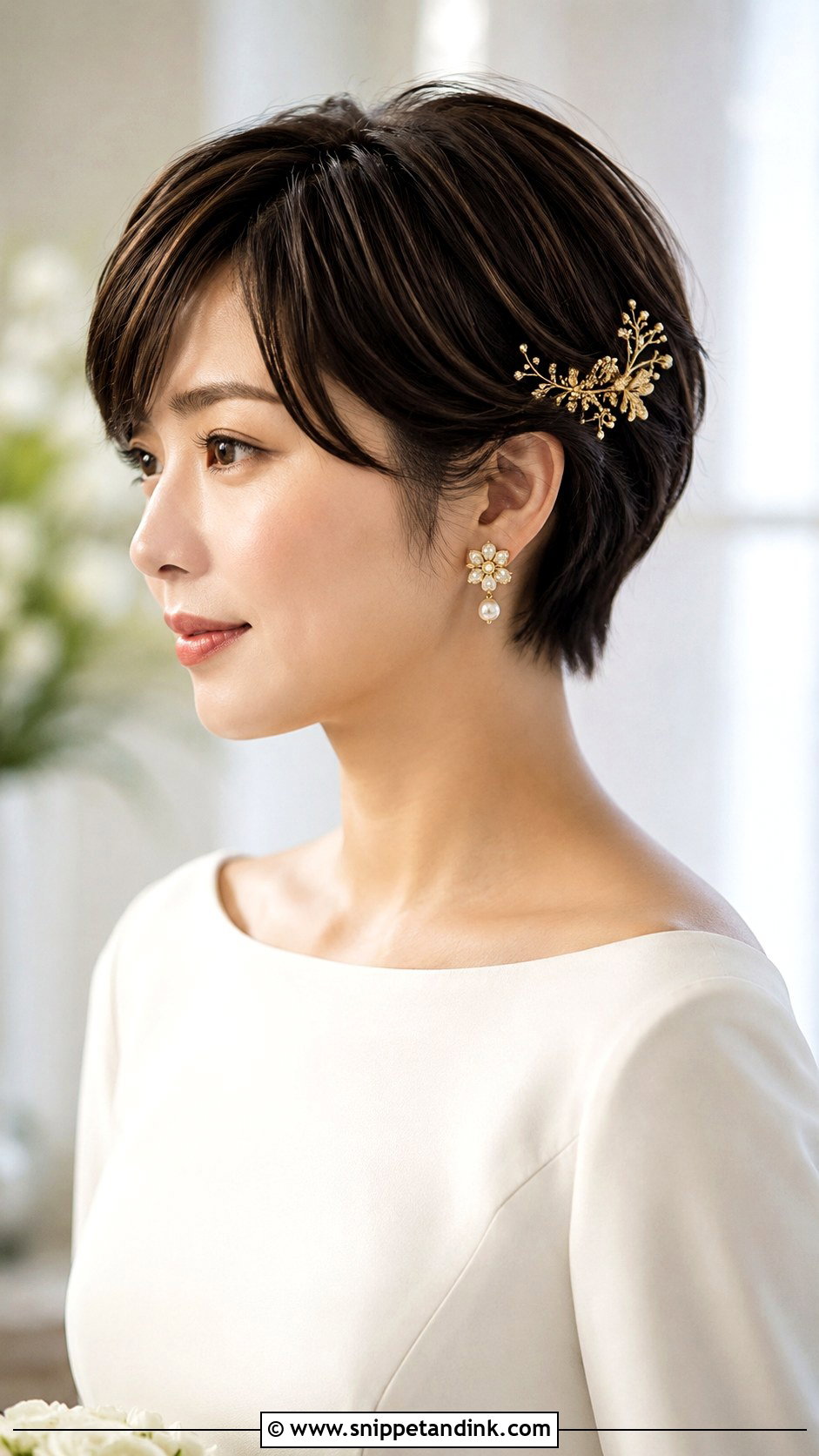 Japanese Wedding Short Hair - Snippet and Ink - 15 Japanese Wedding Hair Ideas