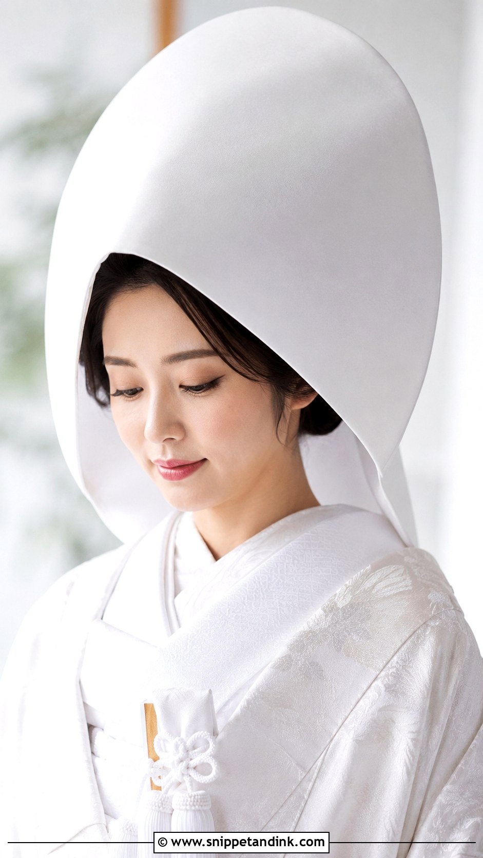 Japanese Wedding Wataboshi Hairstyle - Snippet and Ink - 15 Japanese Wedding Hairstyle Ideas