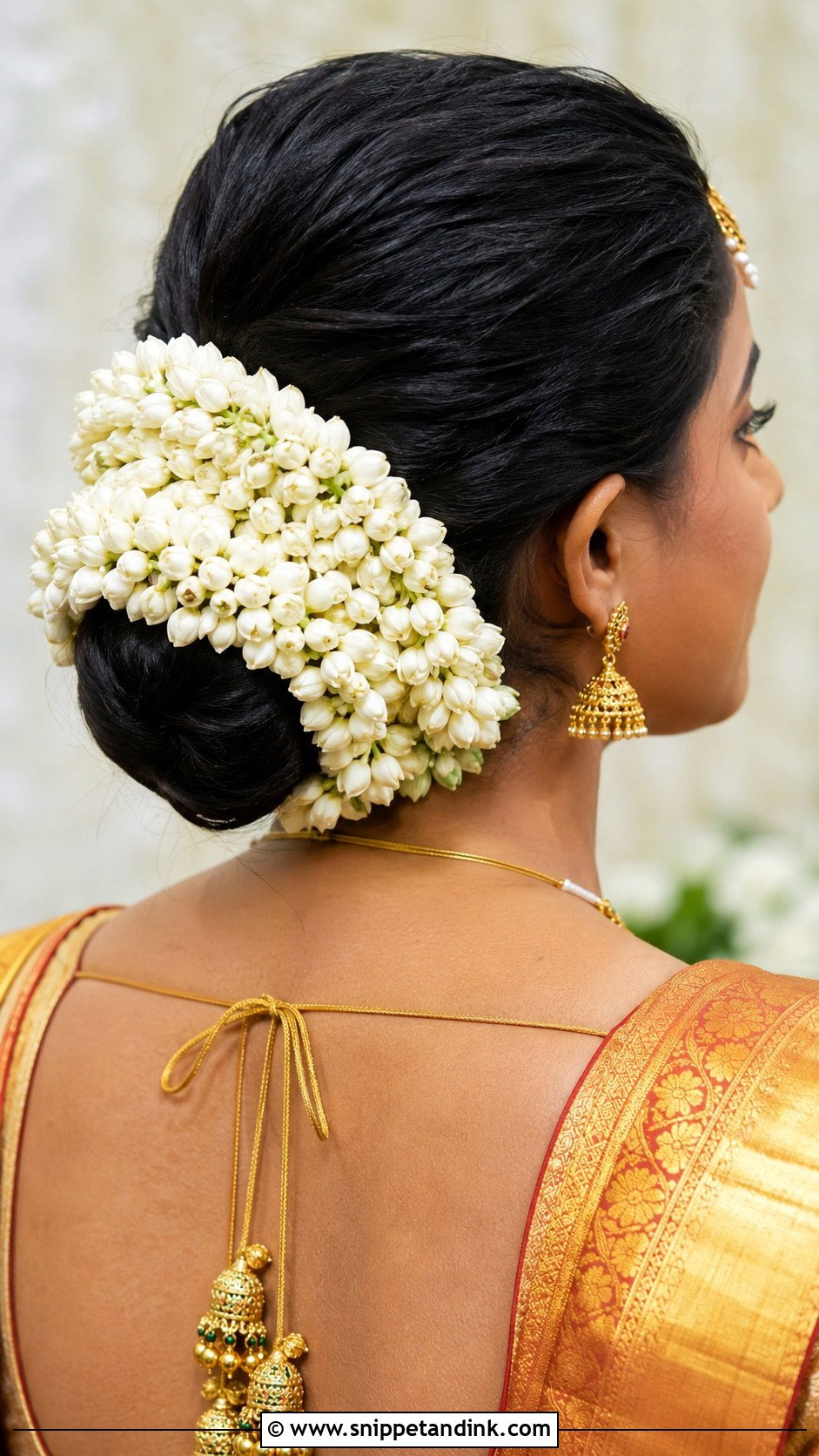 Jasmine Flowers for Bridal Bun - Snippet and Ink - 20 Indian Bridal Flowers for Hair