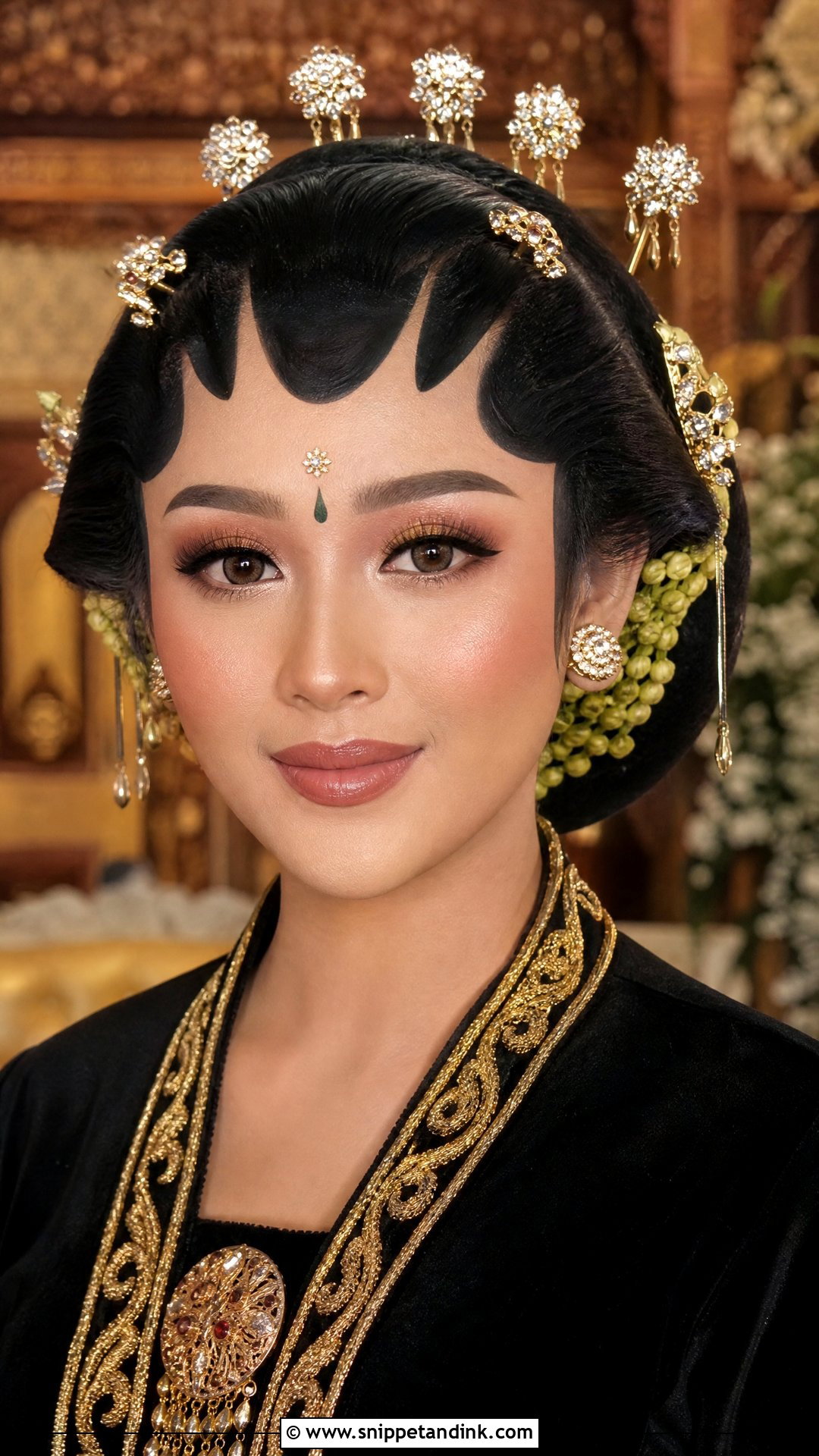 Javanese Paes Wedding Makeup - Snippet and Ink - 20 Indonesia Wedding Makeup Ideas