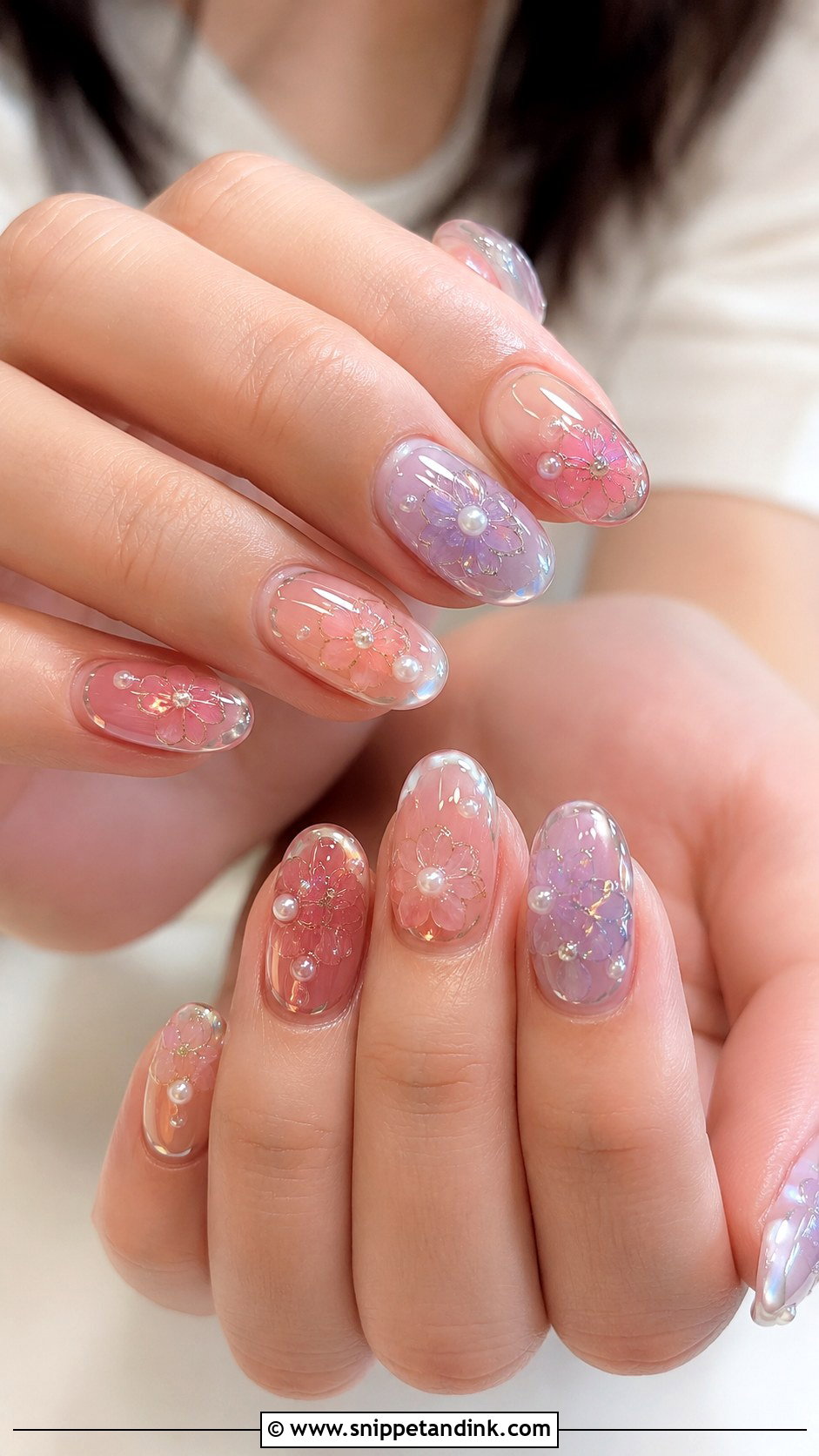 Jelly Wedding Nails - Snippet and Ink - 20 Funky Wedding Nails