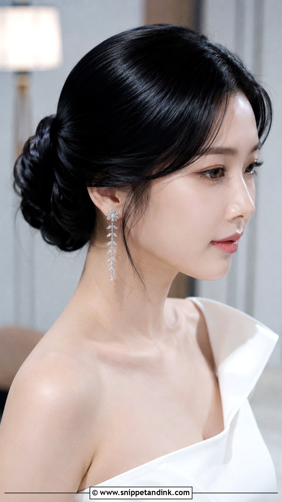Jet Black Wedding Hair Color - Snippet and Ink - 25 Wedding Hair Color Ideas