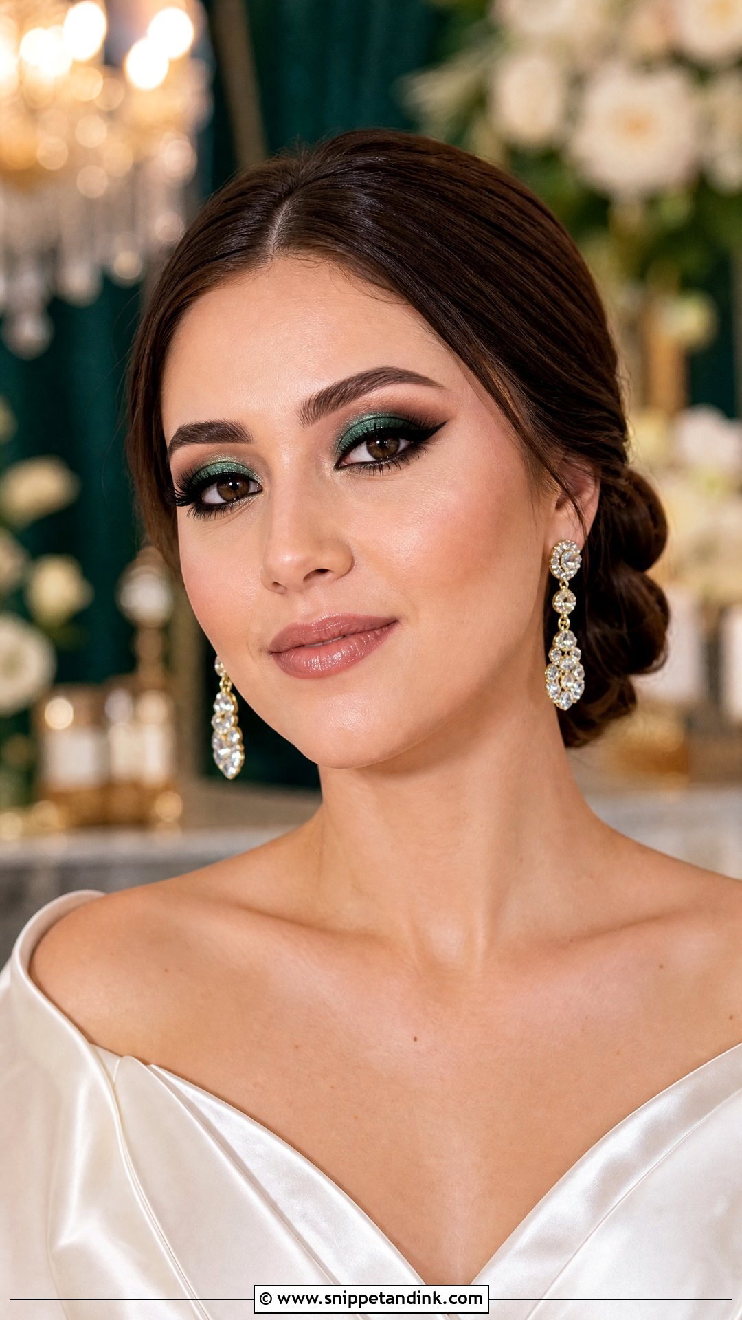 Jewel Tone Wedding Makeup - Snippet and Ink - 20 Colorful Wedding Makeup Ideas