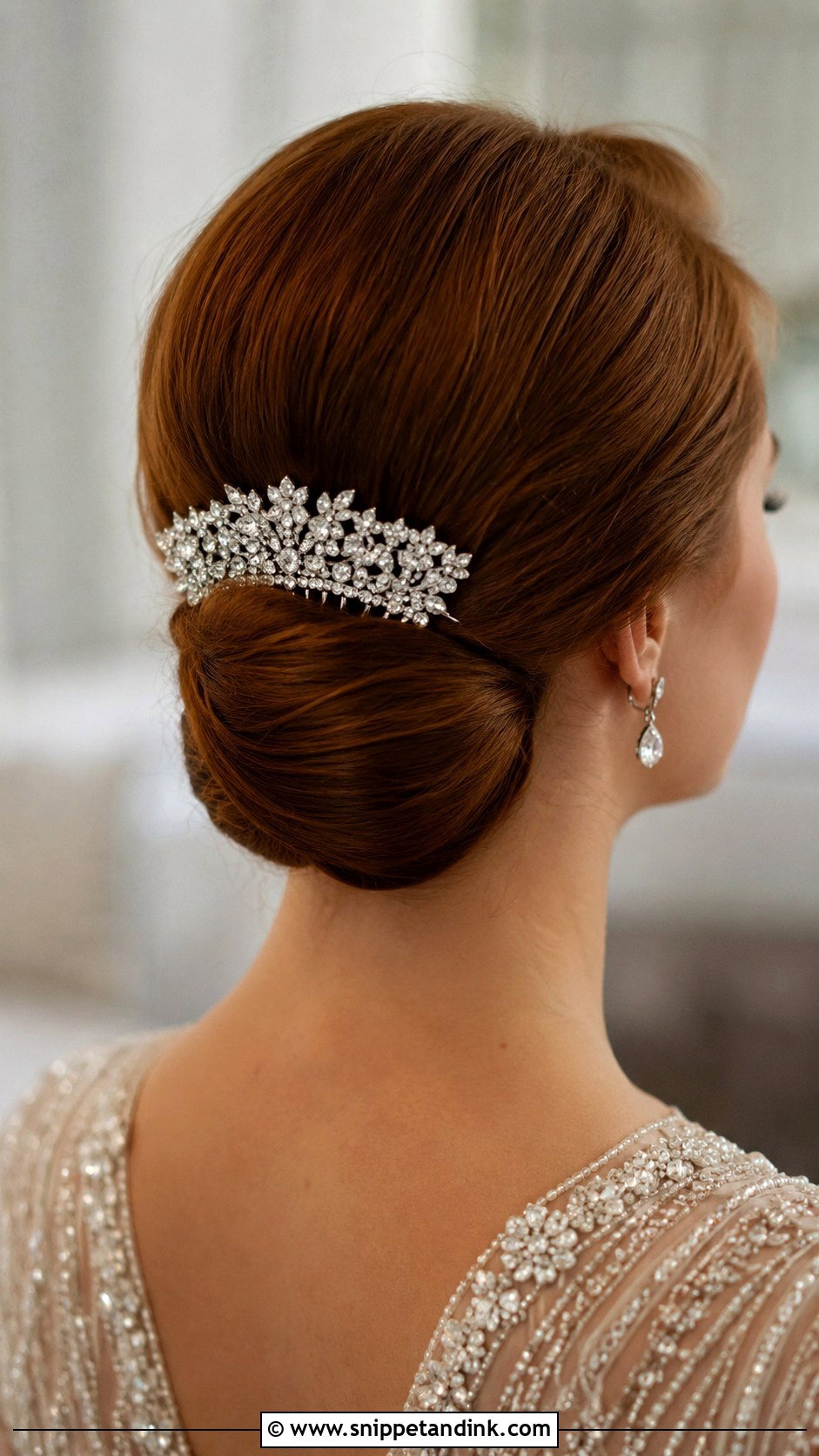 Jeweled Bridal Comb - Snippet and Ink - 30 Bridal Hair Accessories